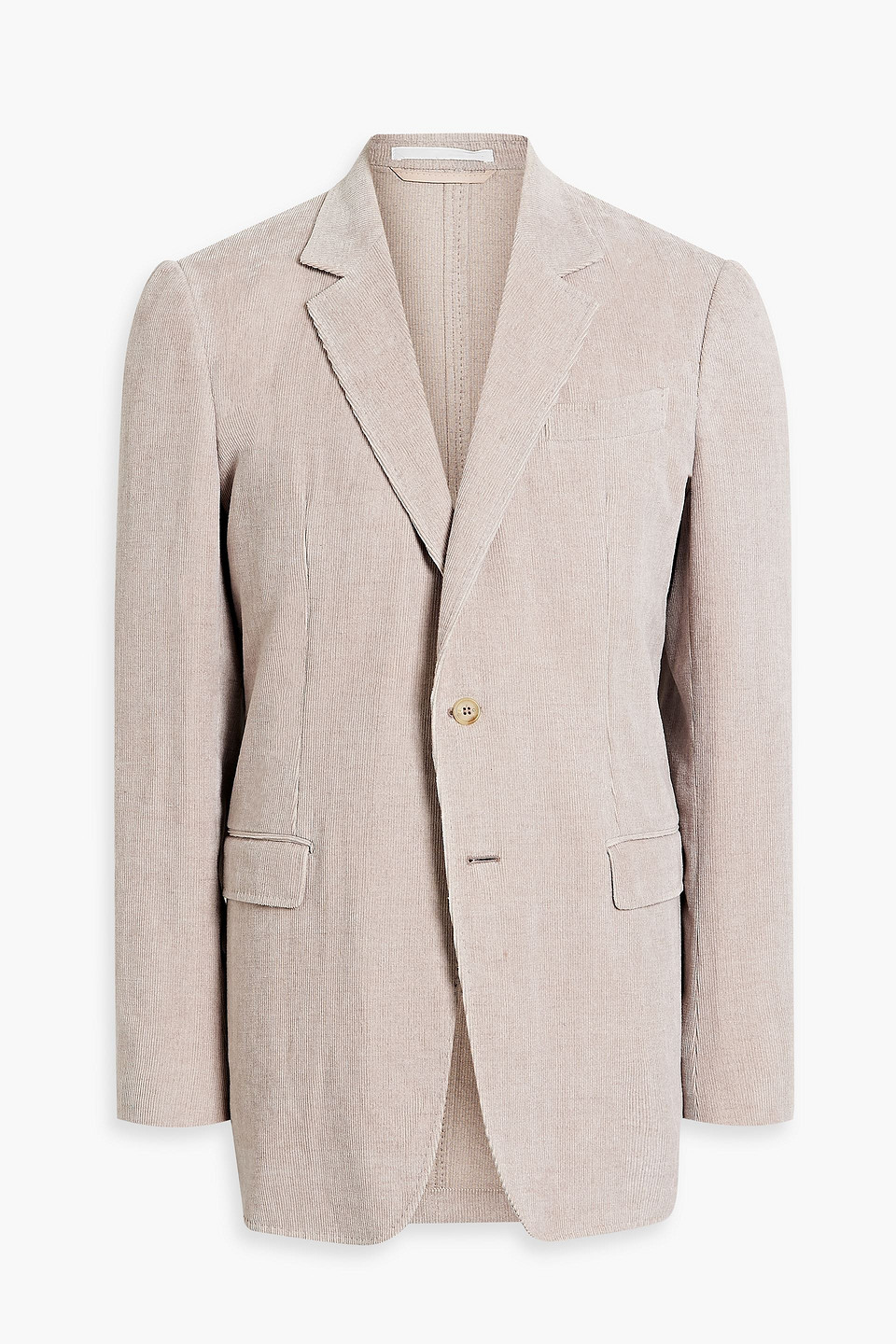 Gabriela Hearst Miller Linen And Cotton-blend Corduroy Blazer In Neutral