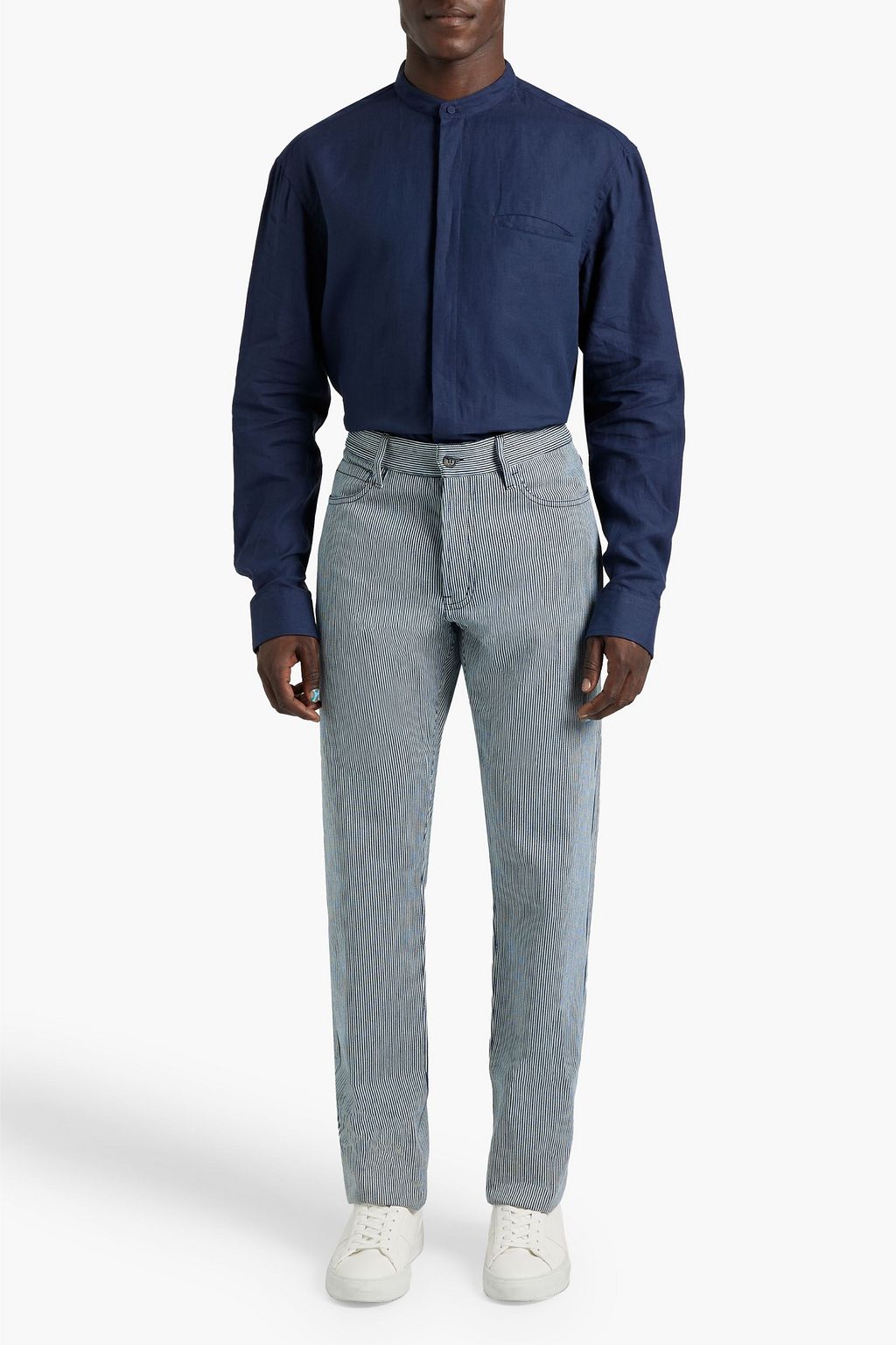GABRIELA HEARST Austin striped denim jeans
