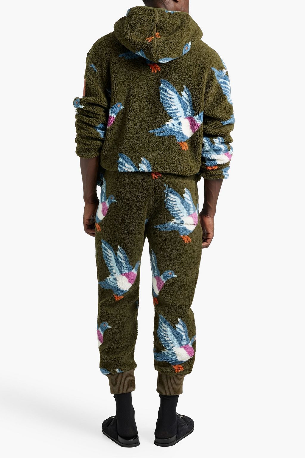 JW ANDERSON Printed fleece sweatpants