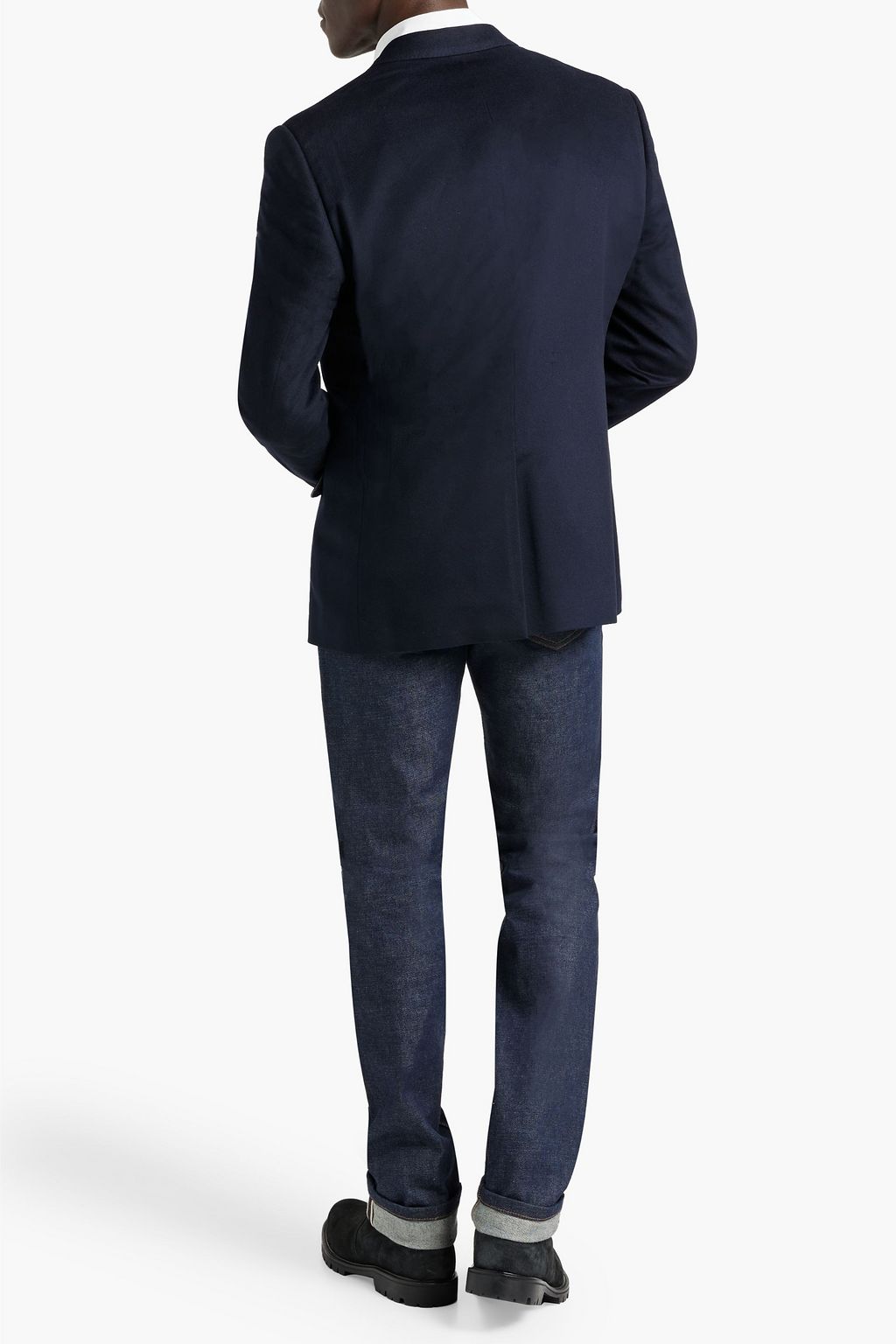 DOLCE&GABBANA Cashmere and silk-blend felt blazer