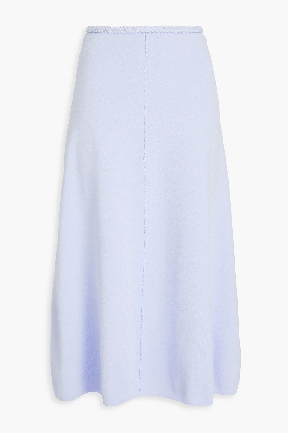 Aje Petal Knitted Midi Skirt In Lavender