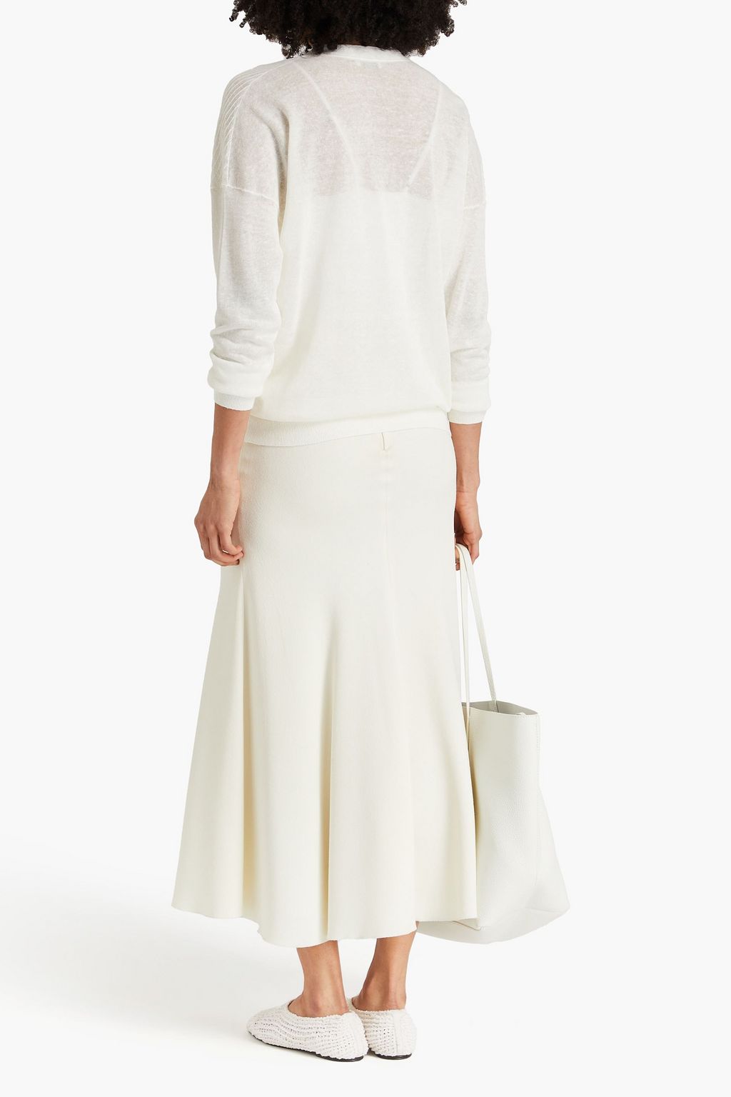 BRUNELLO CUCINELLI Sequined linen-blend cardigan