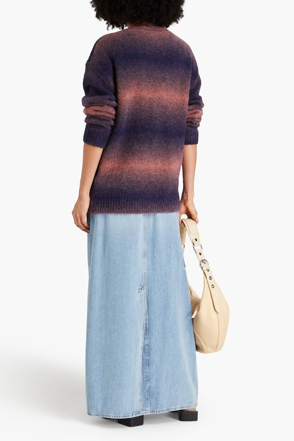 RAG & BONE アルパカ混 カーディガン グラデーション