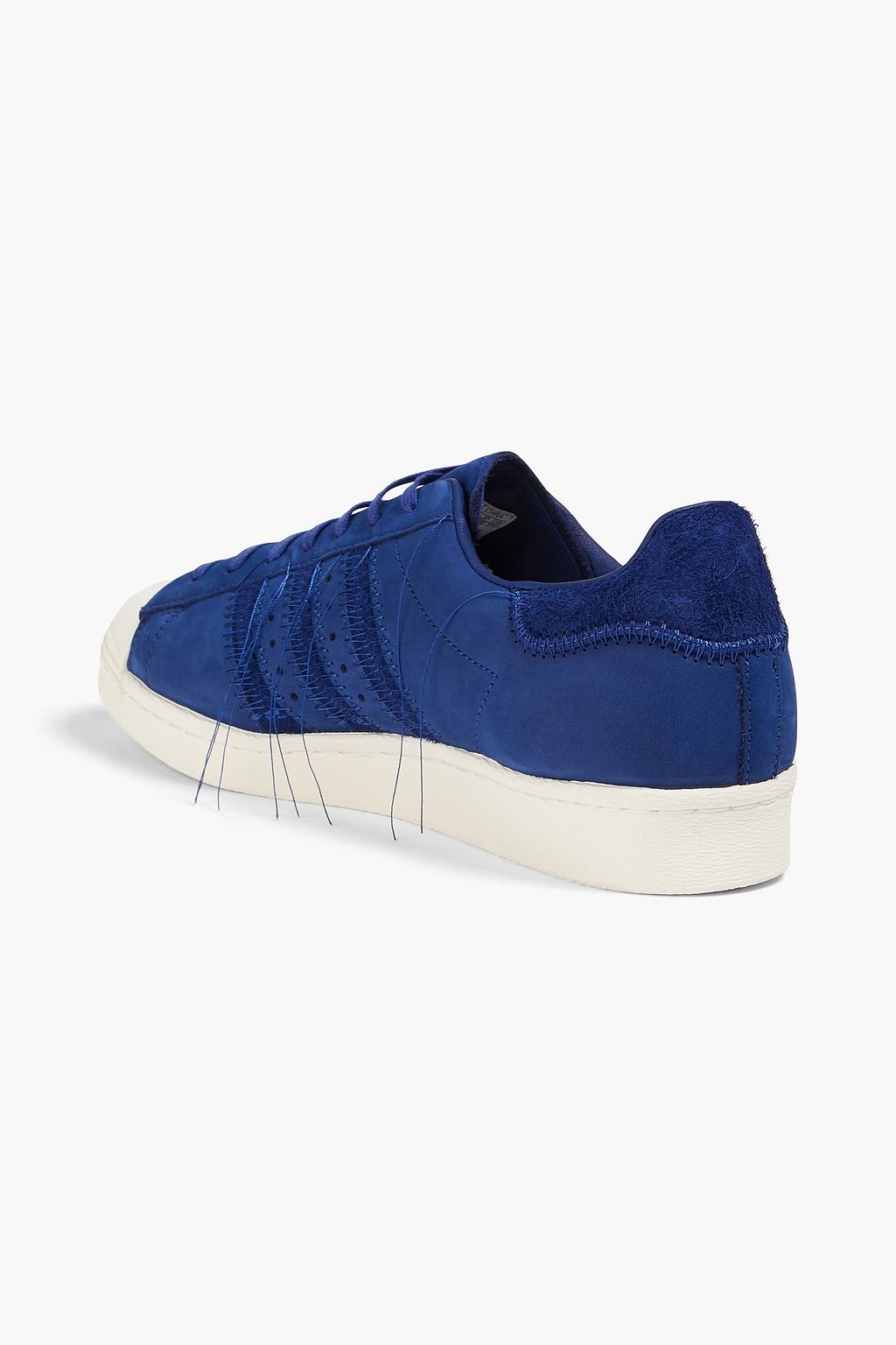 Y-3 Superstar suede and nubuck sneakers