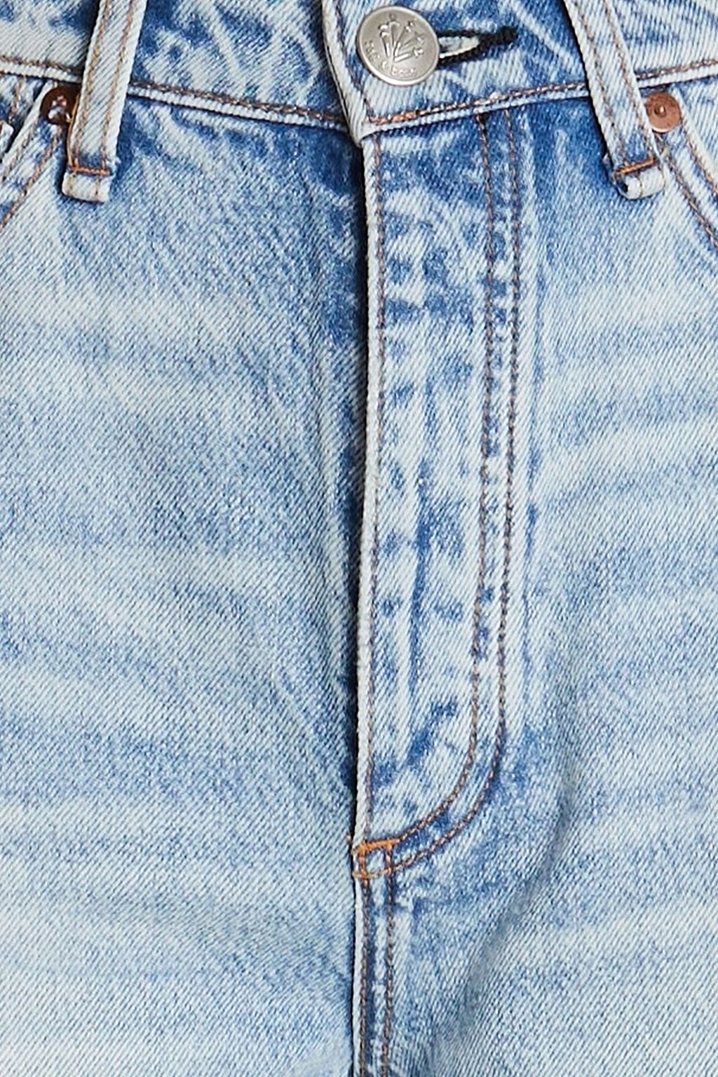 RAG & BONE جينز “أليكس” بأرجل مستقيمة وخصر عالٍ وبتأثير معتق
