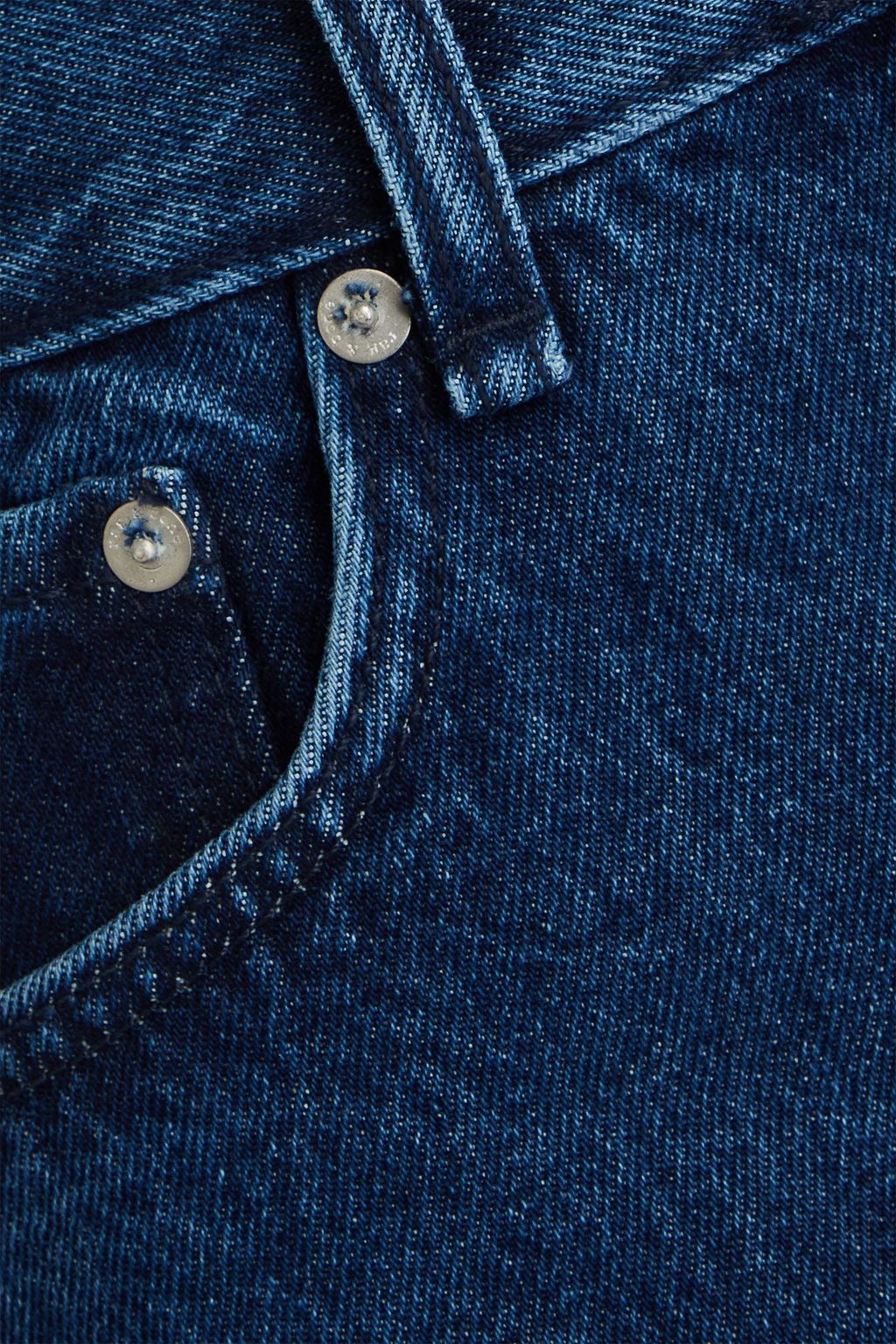 RAG & BONE تنورة متوسطة الطول ’’سوكاتو’’ مصنوعة من الدنيم
