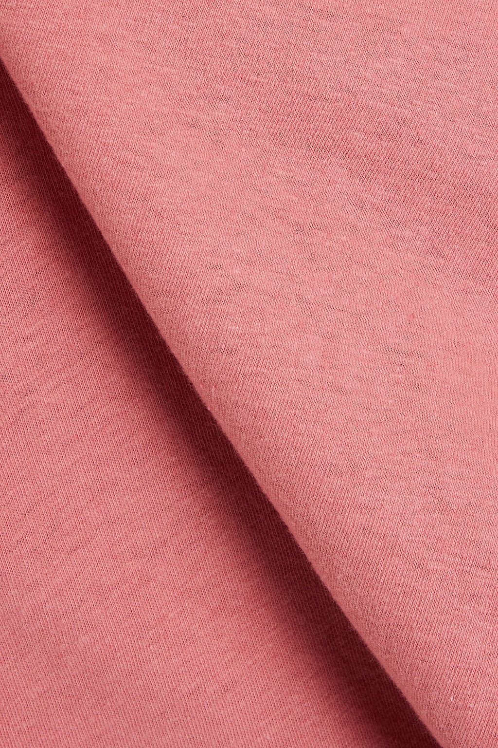 ALEX MILL Prospect linen and cotton-blend T-shirt