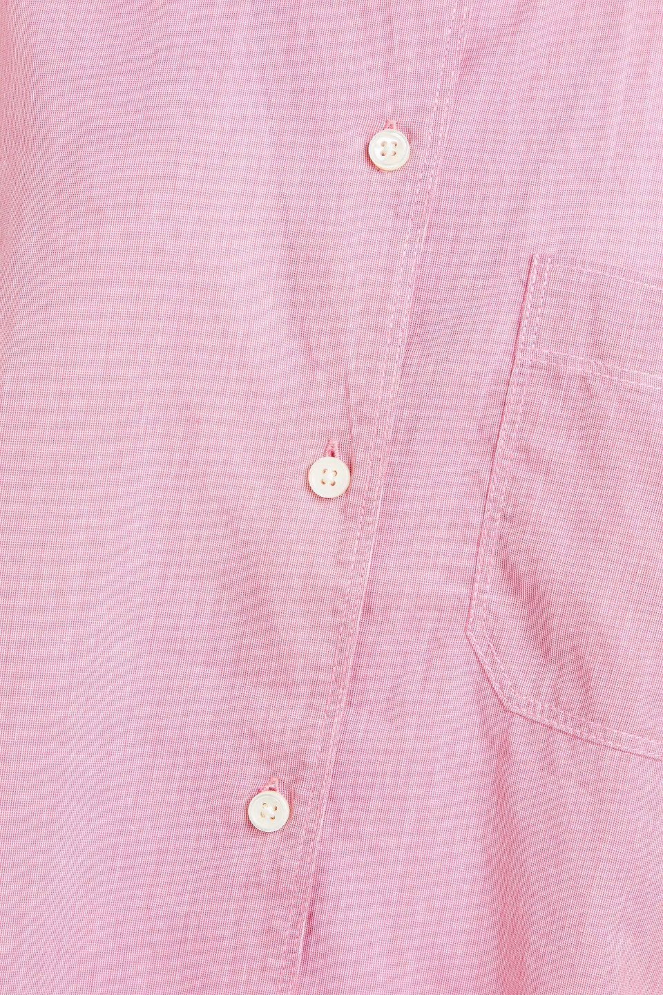 Shop Alex Mill Maddie Cotton-chambray Shirt In Baby Pink