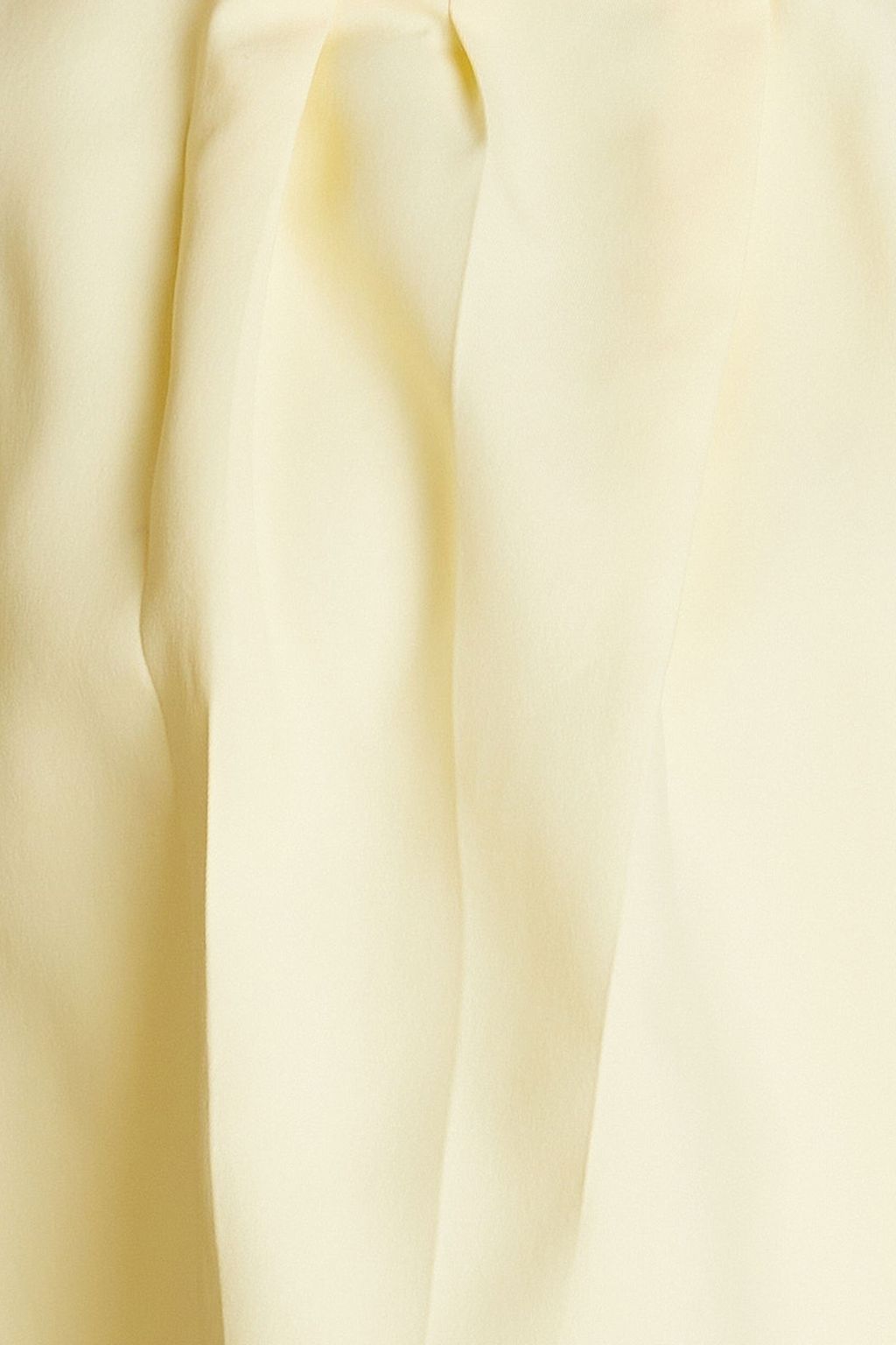 JIL SANDER بلوزة مصنوعة من التويل ومزينة بكسرات