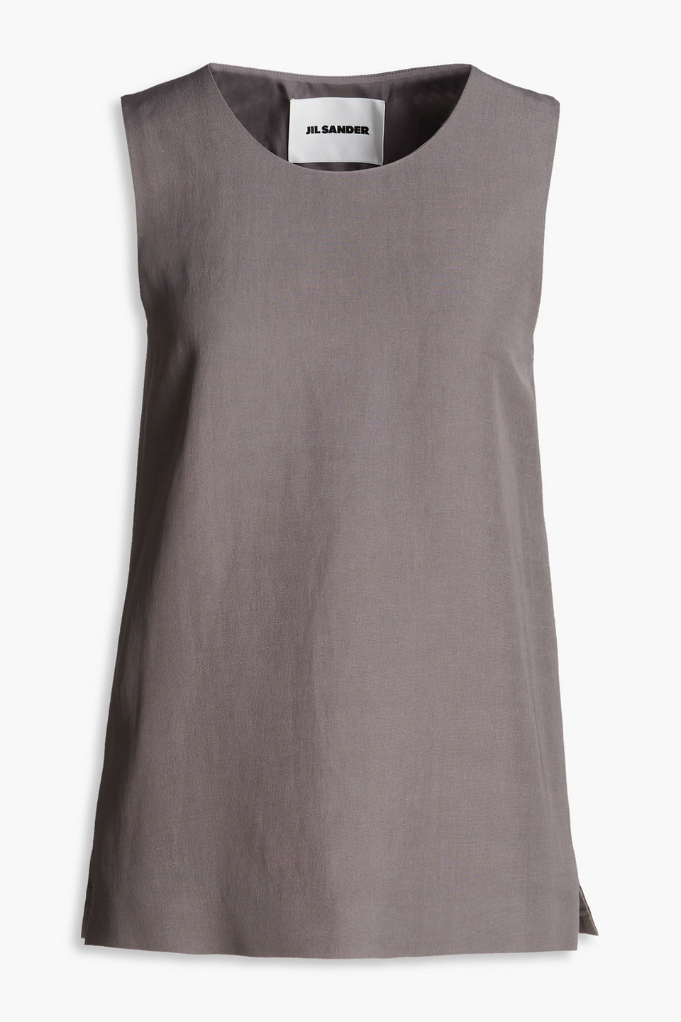 Jil Sander Canvas Top In Taupe