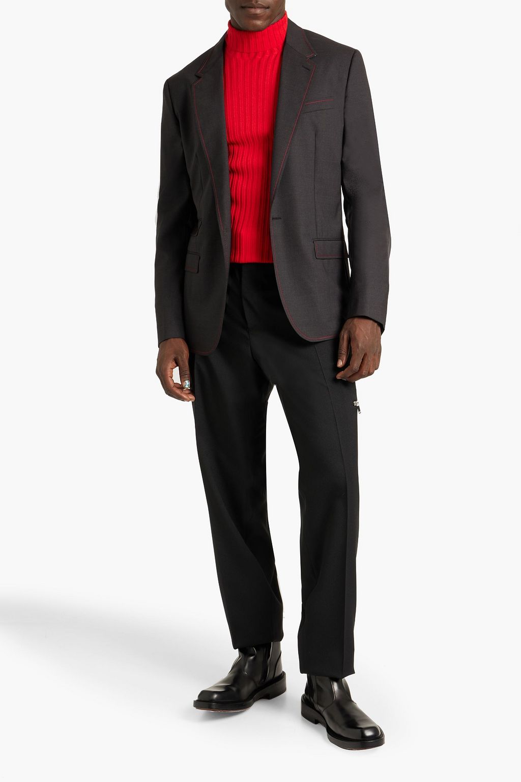 DOLCE&GABBANA Wool-blend blazer