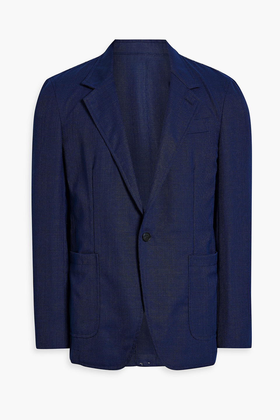 Gabriela Hearst Gryphius Wool Blazer In Navy