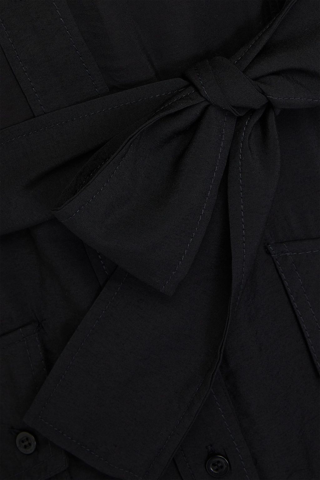 CLAUDIE PIERLOT فستان بأسلوب القميص متوسط الطول من مزيج من المودال