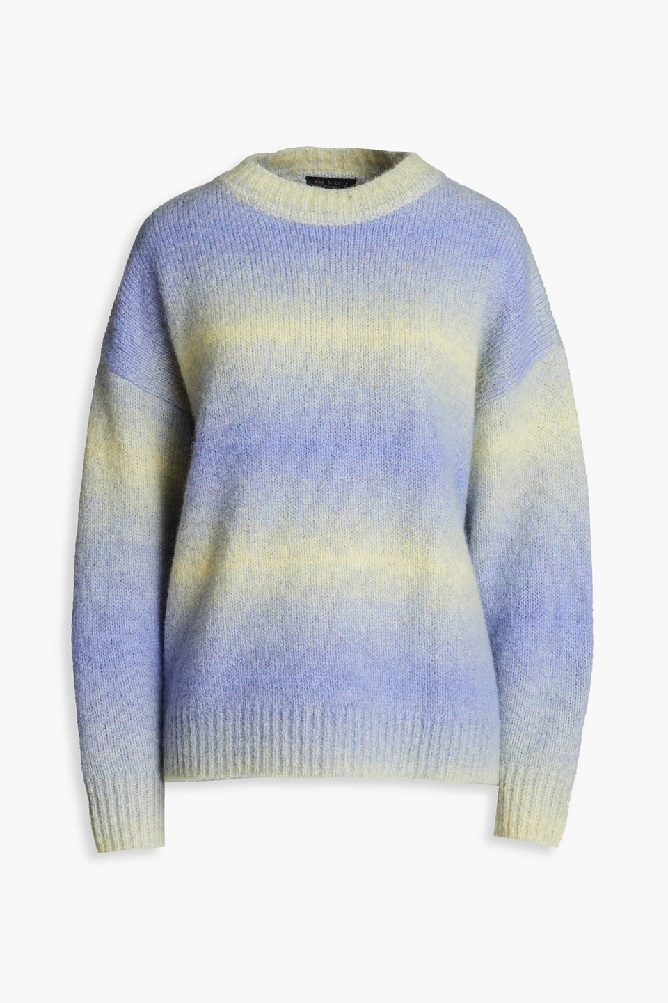 Rag & Bone Holly Crewneck Sweater In Lavendelfarben