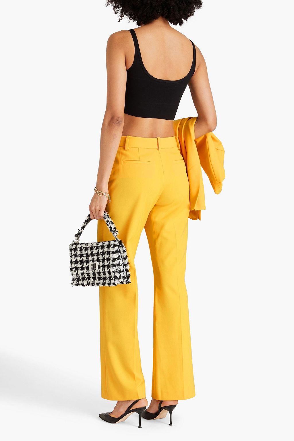 CLAUDIE PIERLOT 트윌 플레어 팬츠