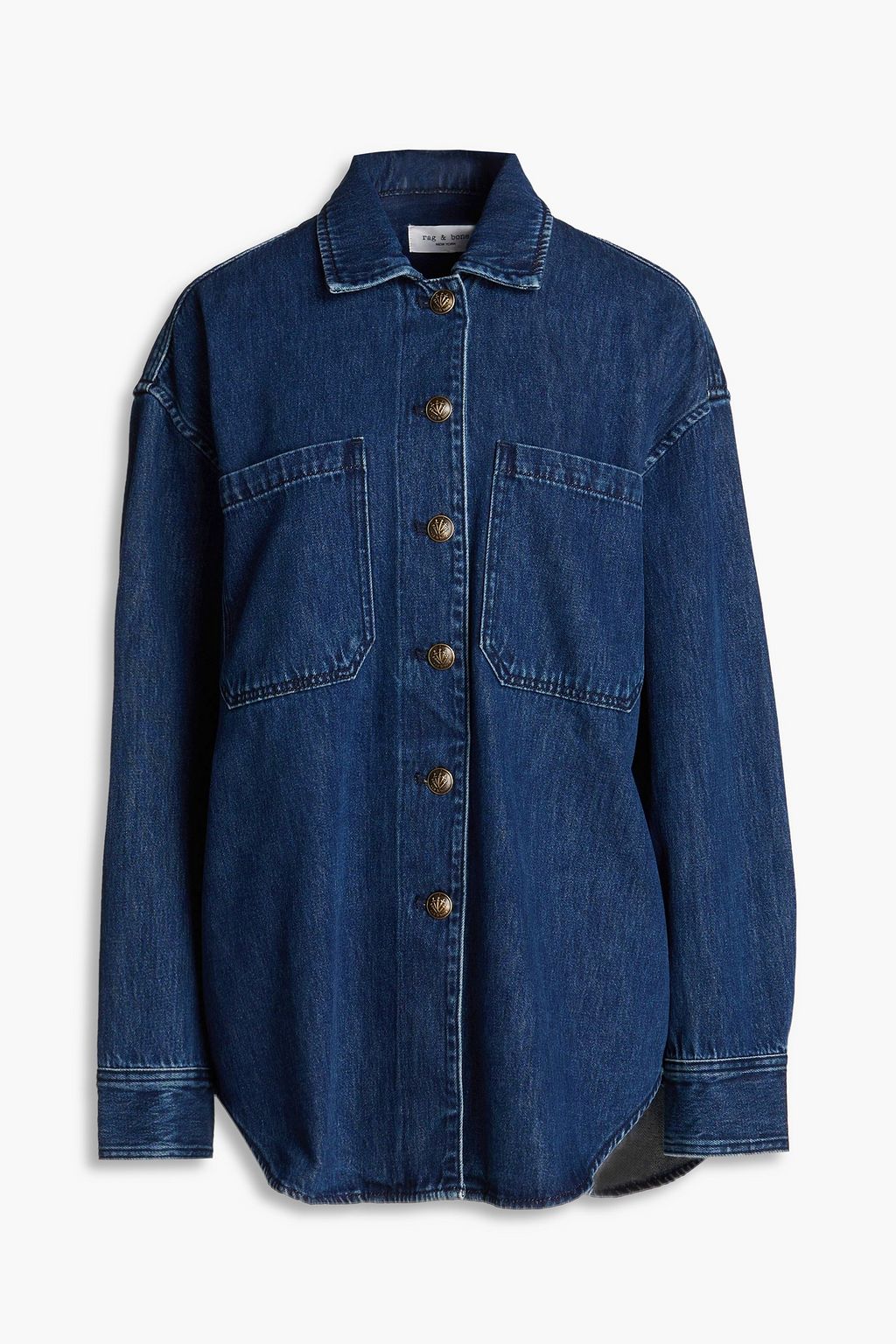 Rag & bone denim shirt cheap
