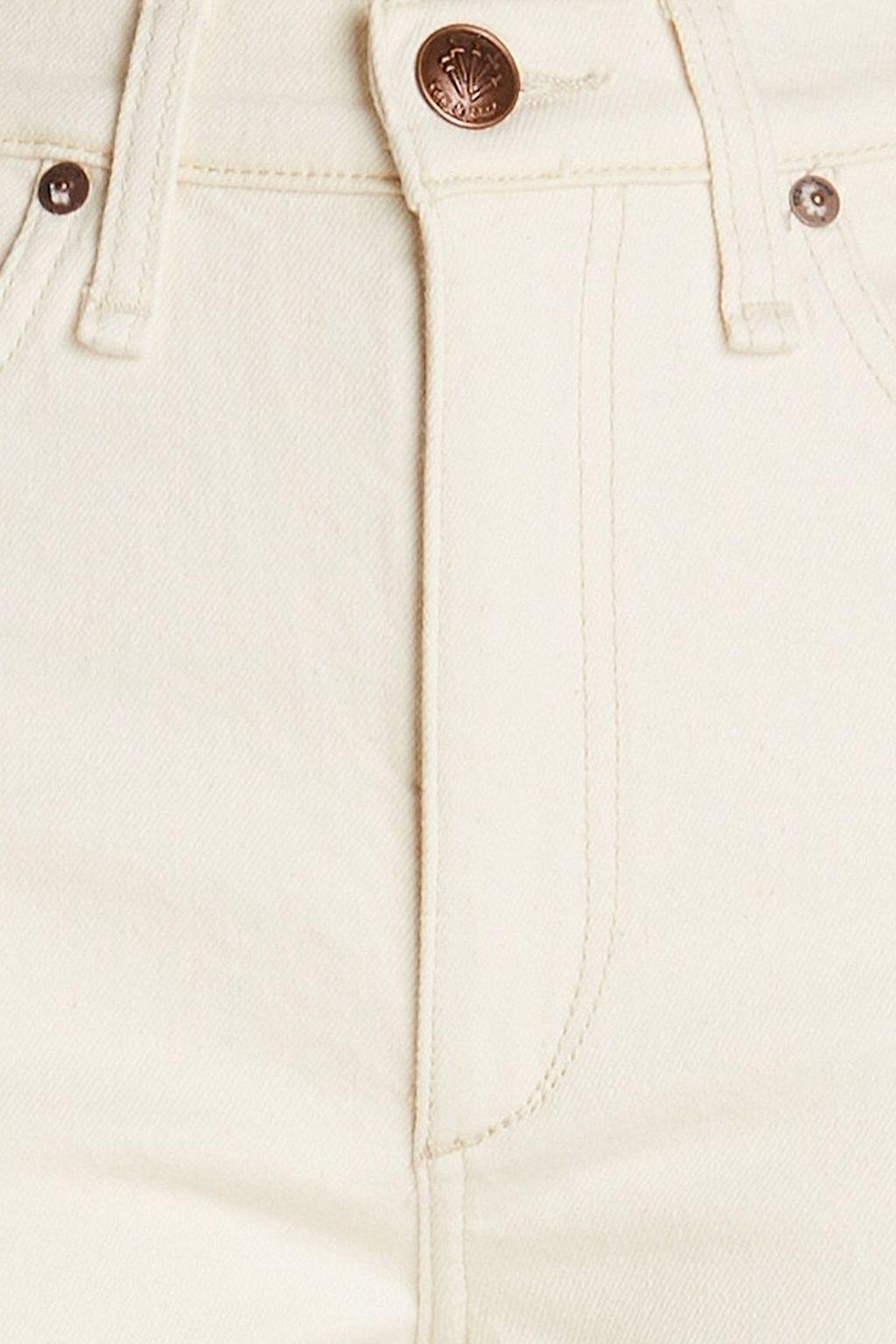 RAG & BONE جينز ’’رين’’ قصير بأرجل ضيقة وخصر عالٍ