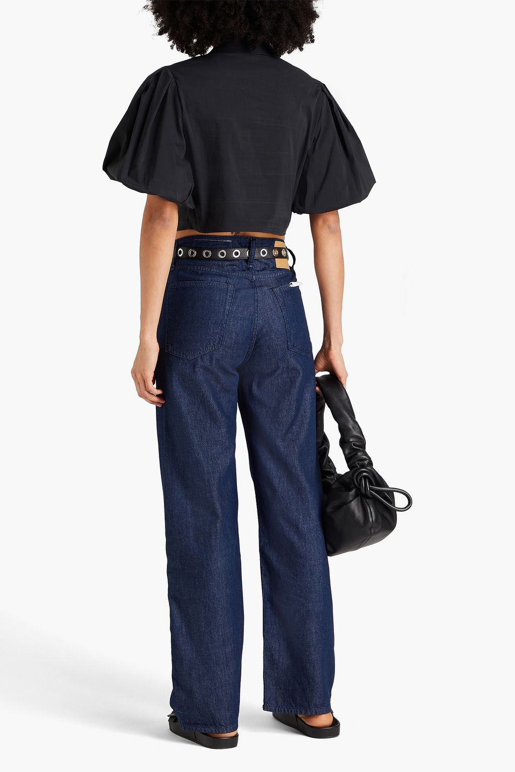 RAG & BONE Logan high-rise wide-leg jeans