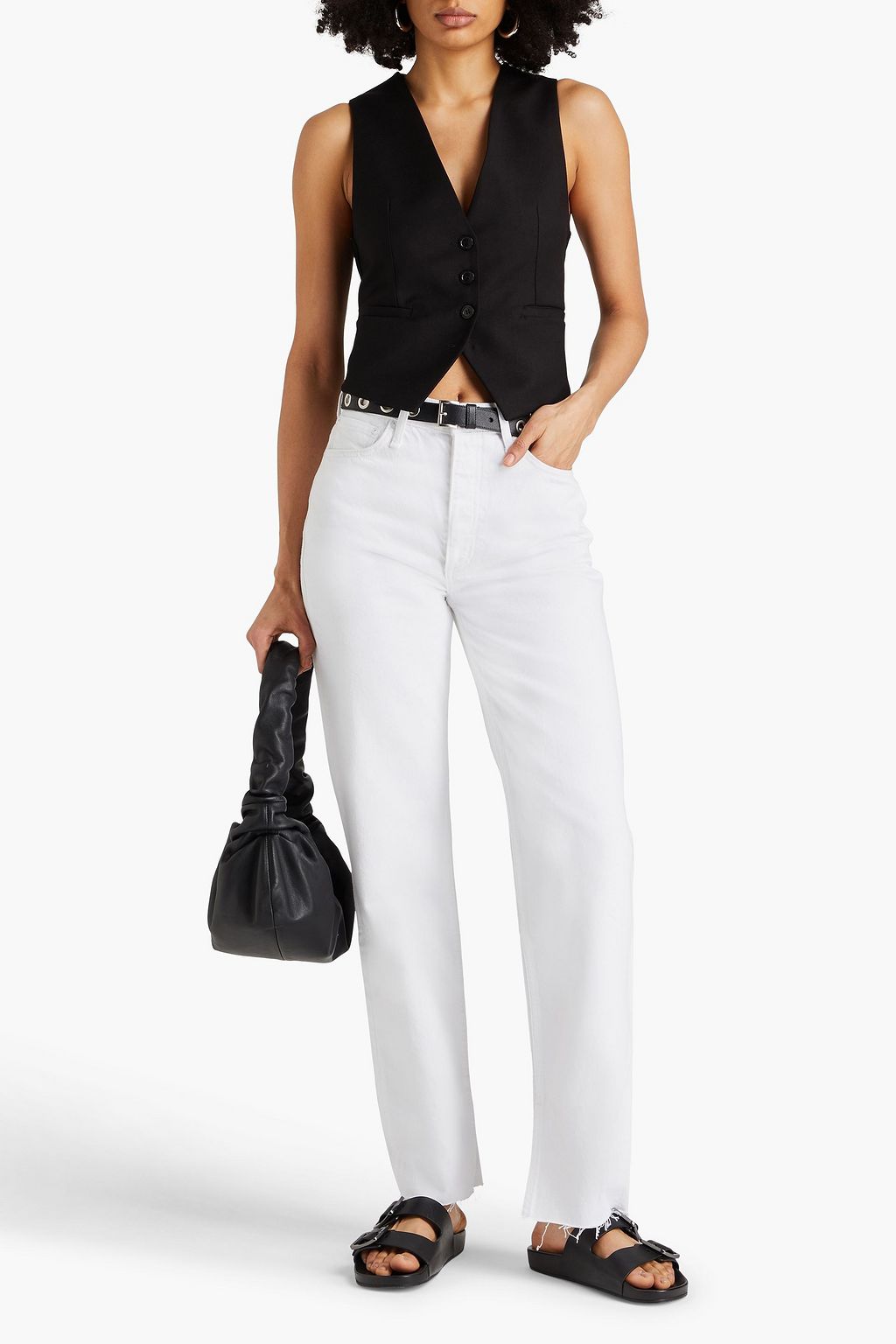 RAG & BONE Alex high-rise straight-leg jeans