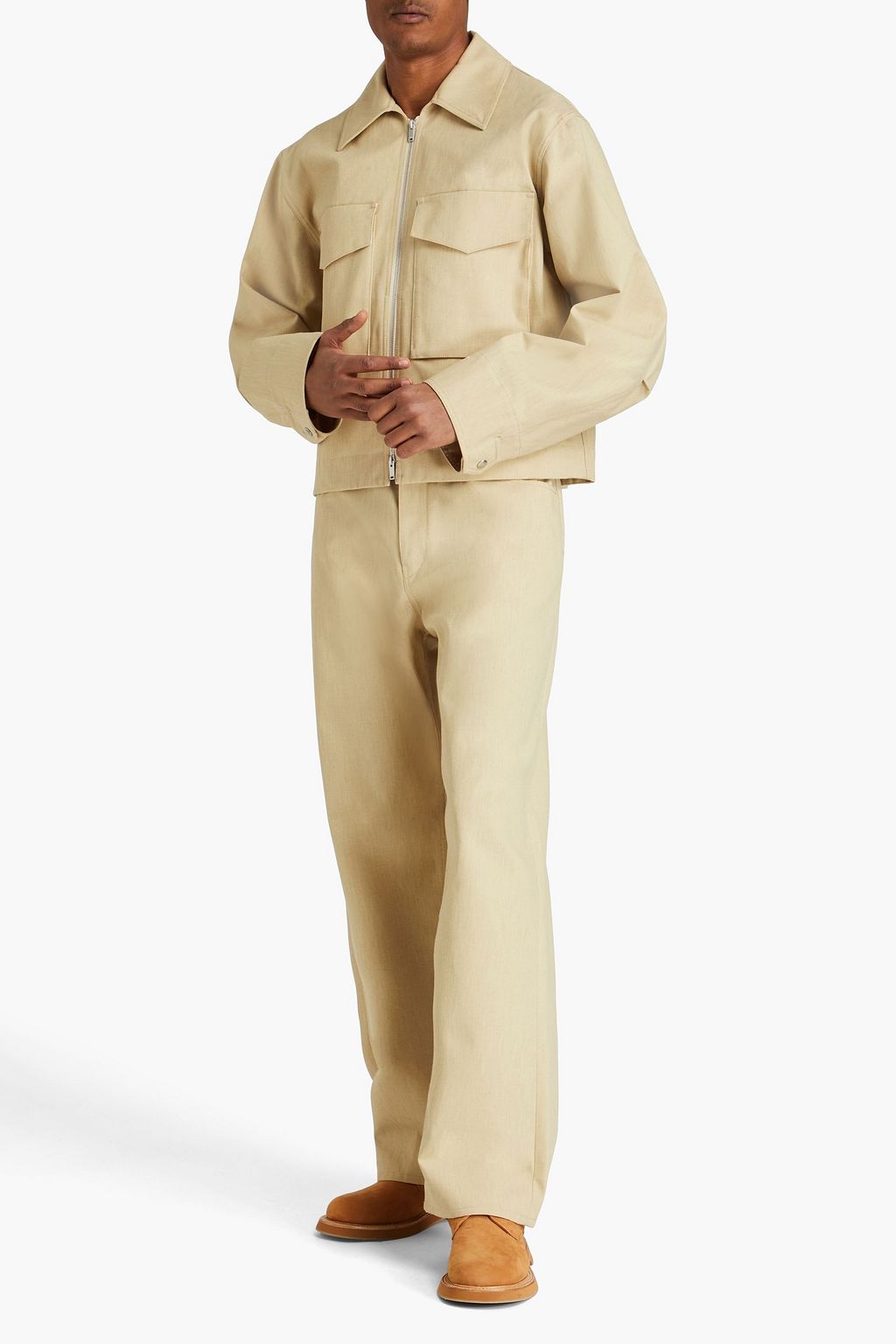 JIL SANDER Cotton-canvas jacket