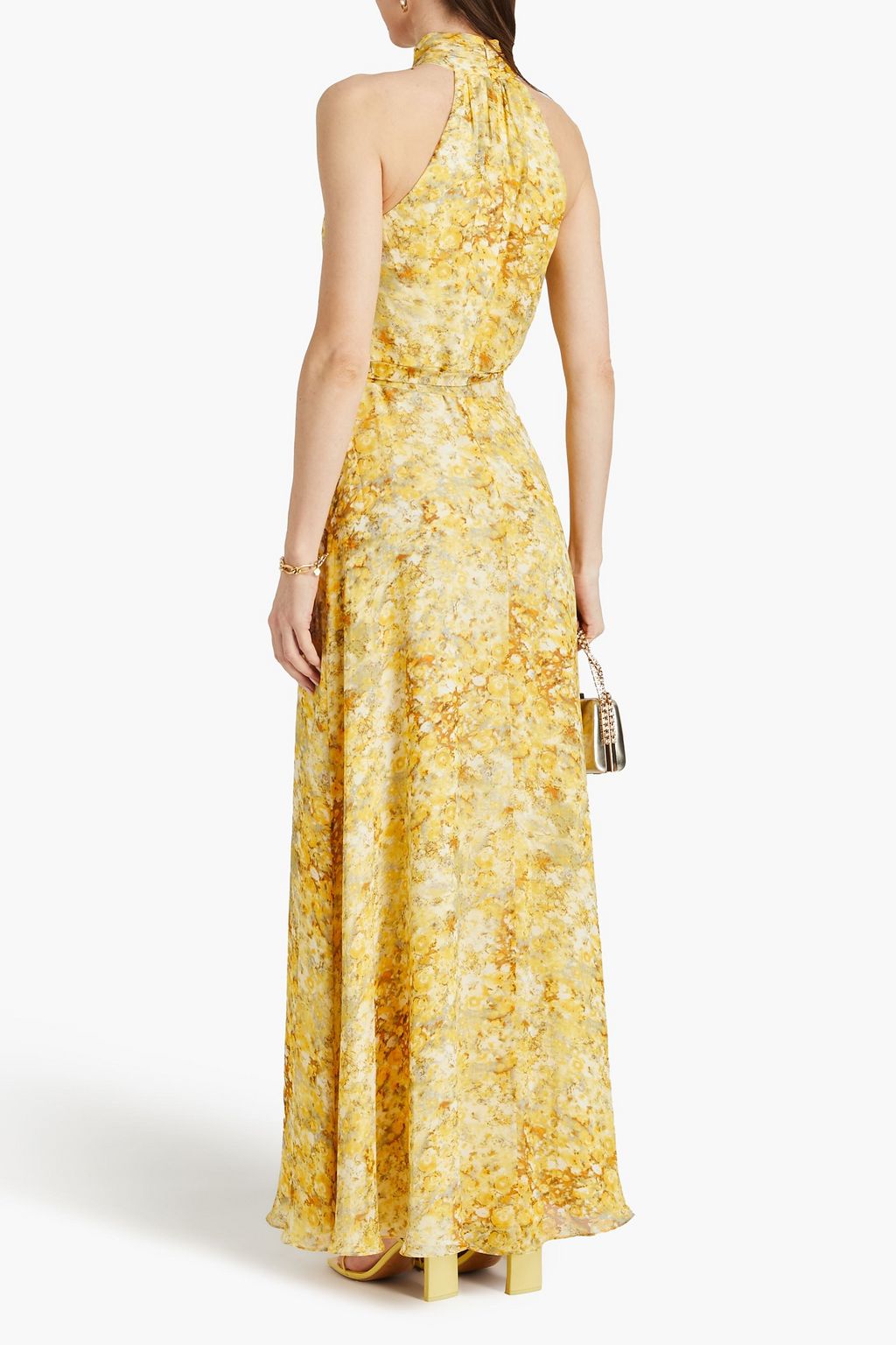MICHAL dress in Magenta Bloom