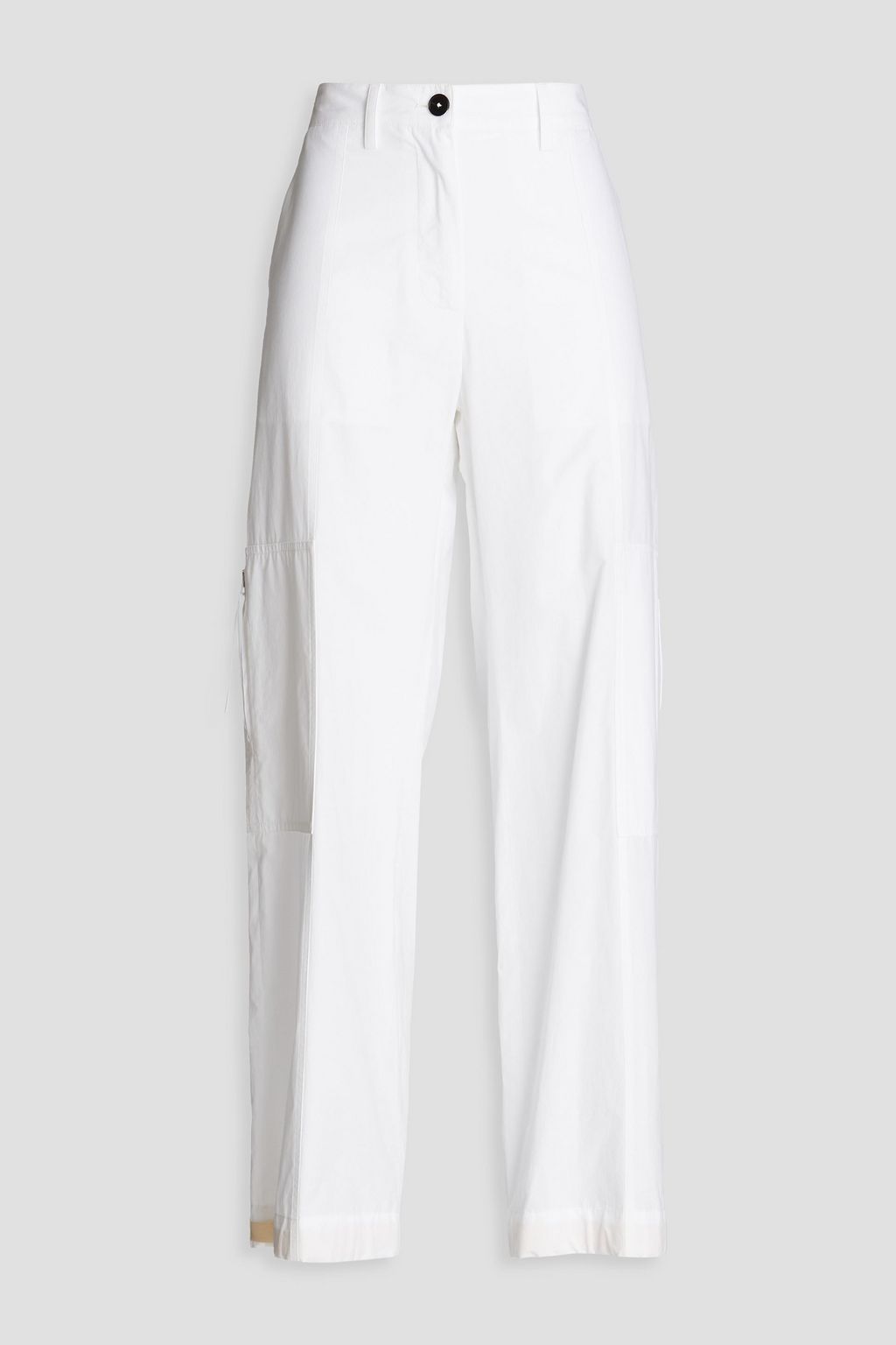 Jil Sander Men Ivory Cotton Pant