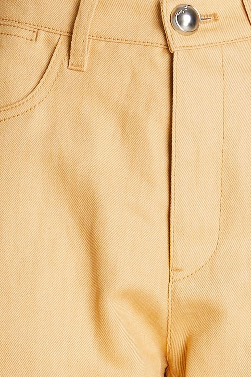 JIL SANDER جينز بأرجل مستقيمة وخصر عالٍ