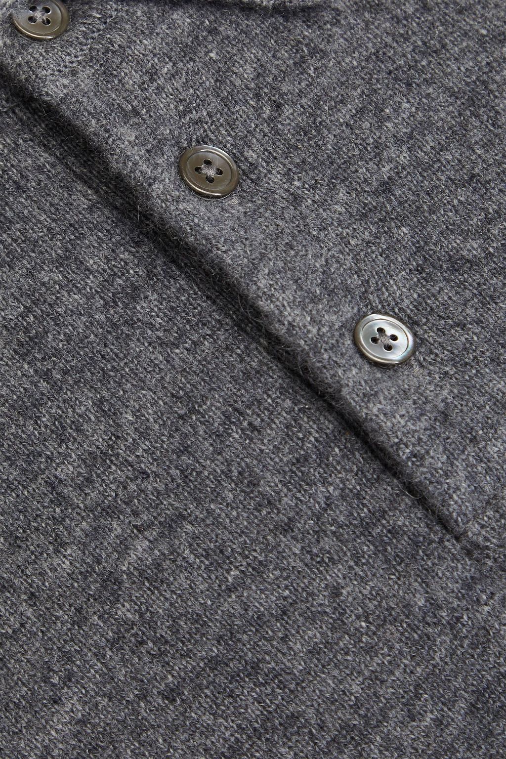 JAMES PERSE Cashmere polo sweater