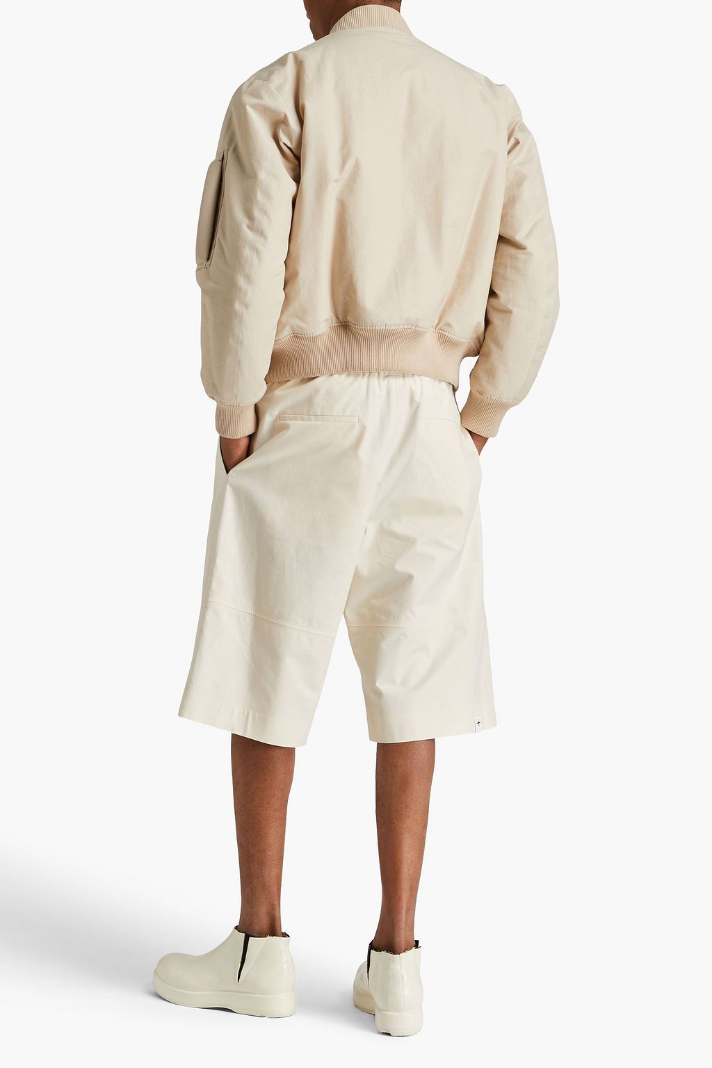 JIL SANDER Cotton-canvas shorts
