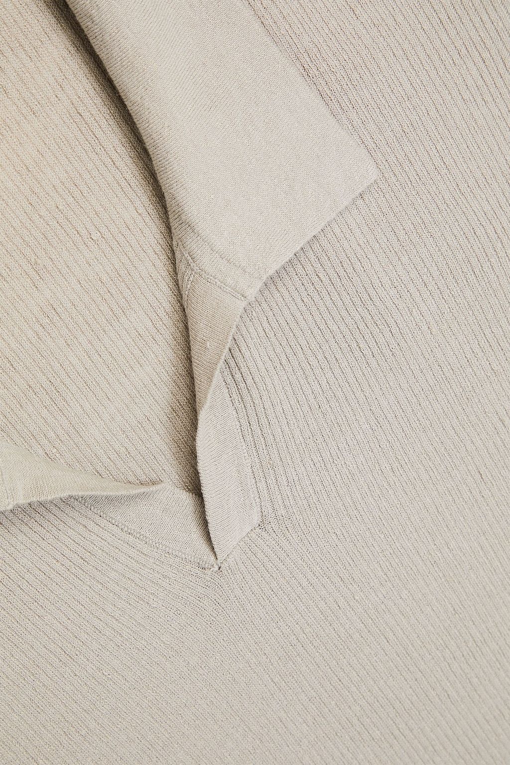 JAMES PERSE Linen-blend polo shirt