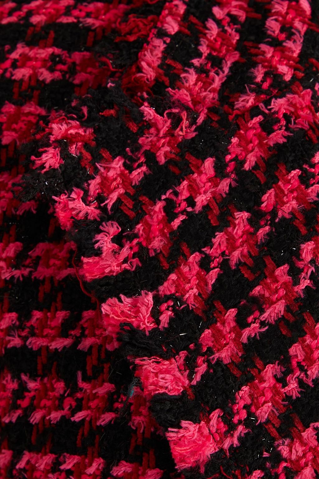 MSGM بليزر مصنوع من التويد ومزين بنقشة هاوندز توث