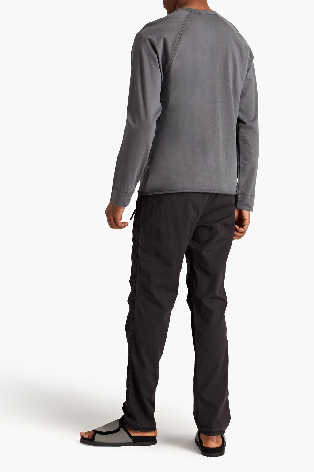 JAMES PERSE French cotton-terry sweatshirt