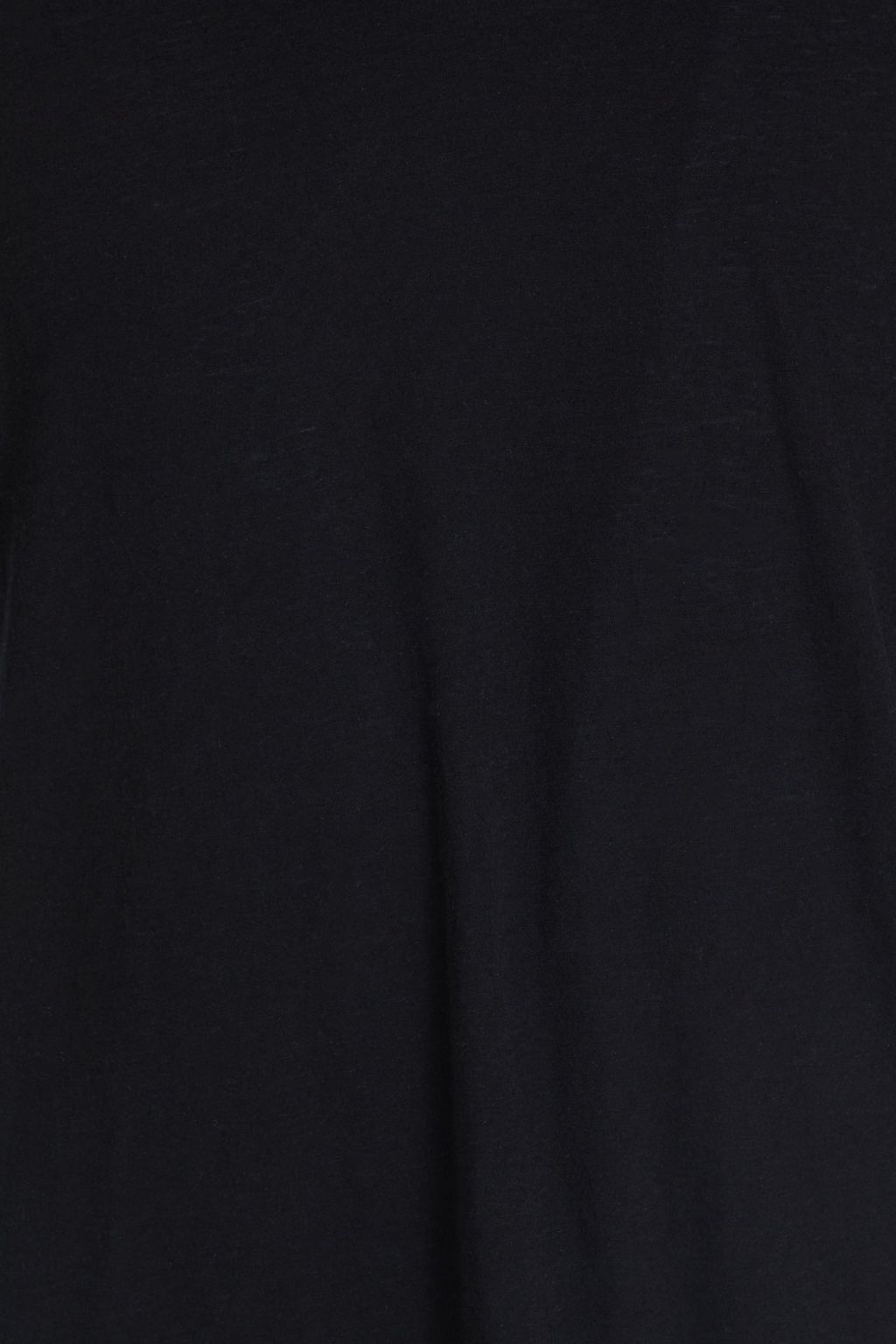 JAMES PERSE Cotton and linen-blend jersey polo shirt
