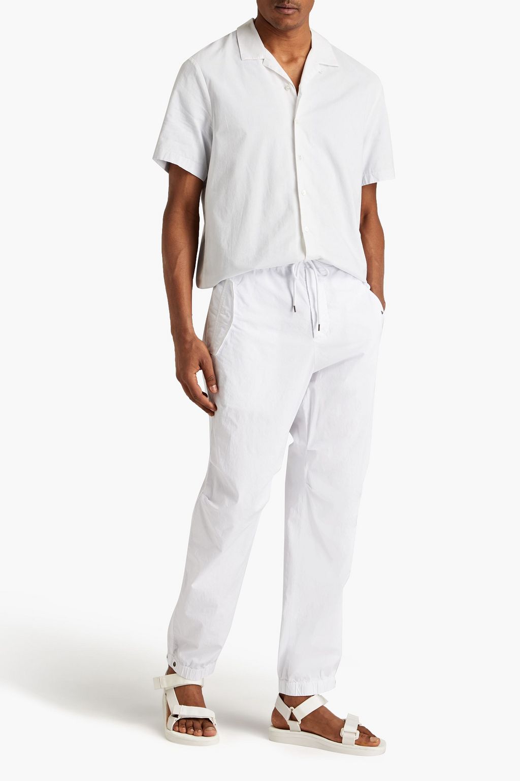 JAMES PERSE ストレッチコットン トラックパンツ