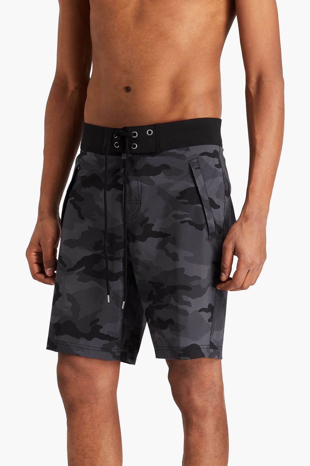 Y/OSEMITE Long-length camouflage-print swim shorts
