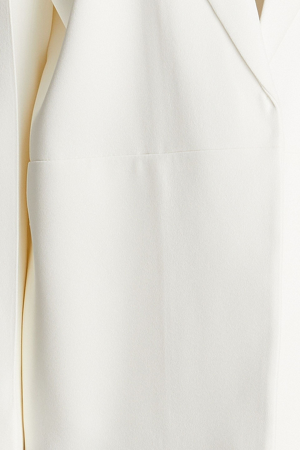 Shop Jil Sander Crepe Blazer In Ivory