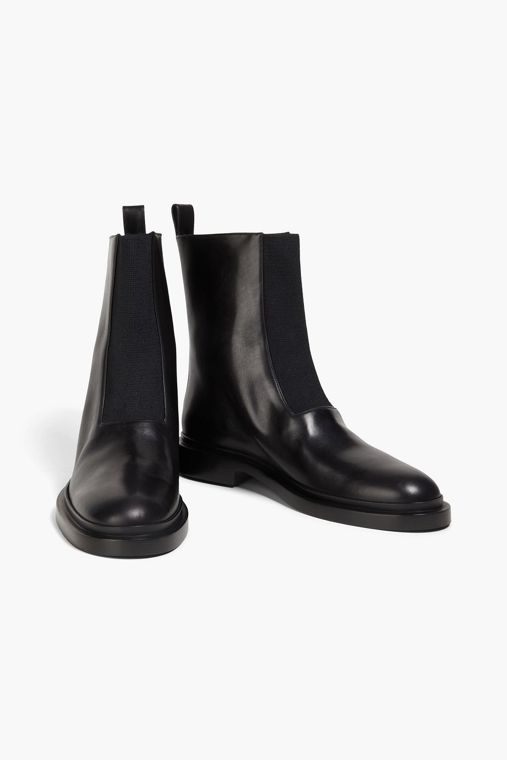 JIL SANDER Leather Chelsea boots
