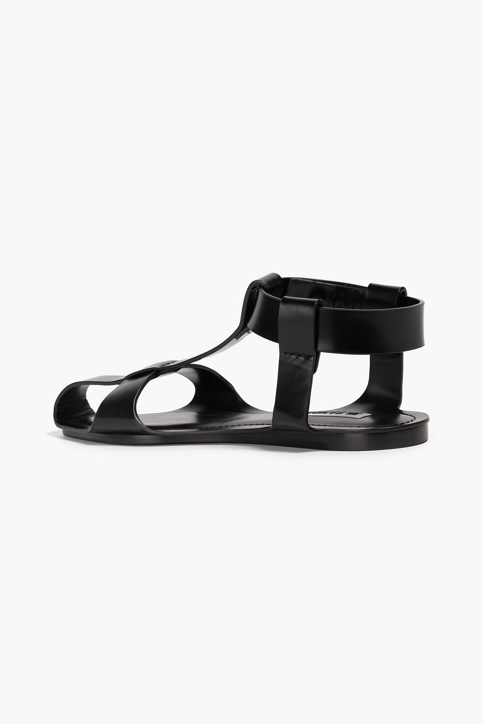 JIL SANDER LEATHER SANDALS 