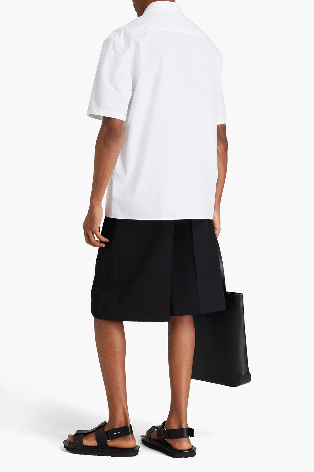 JIL SANDER Cotton-poplin shirt