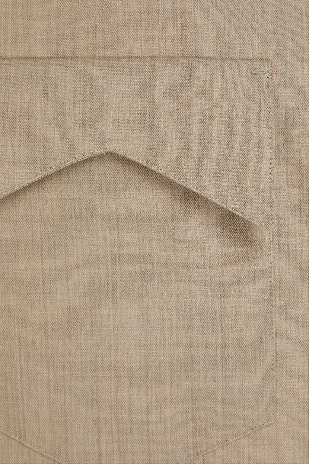 JIL SANDER Wool-twill shirt