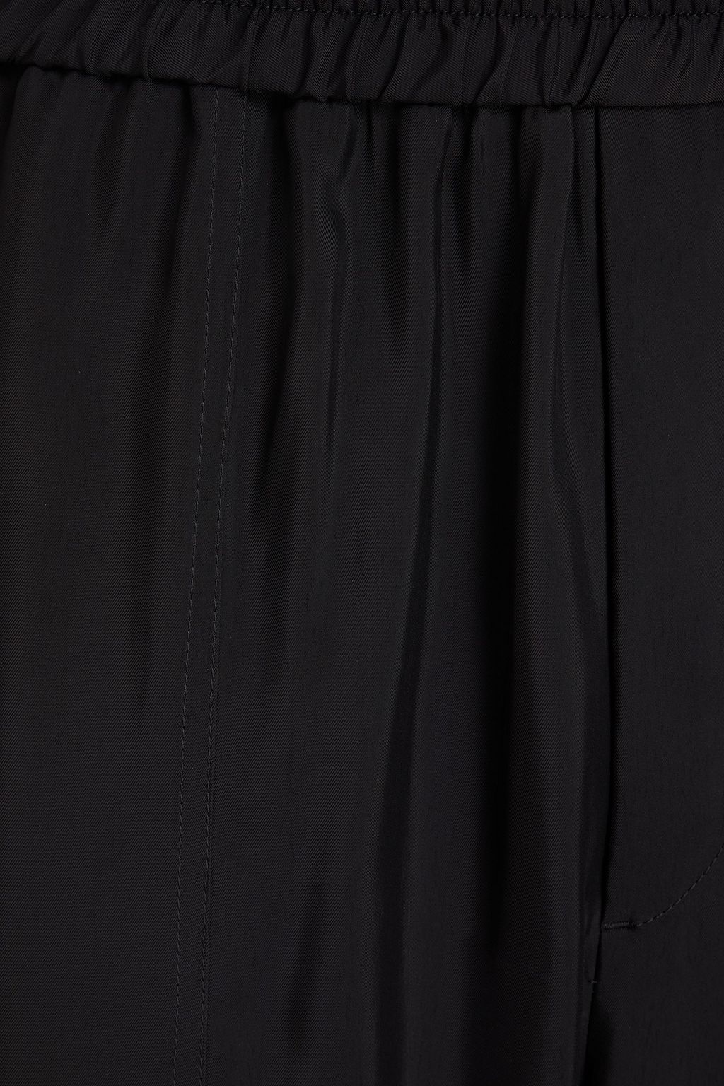 JIL SANDER Wide-leg twill shorts