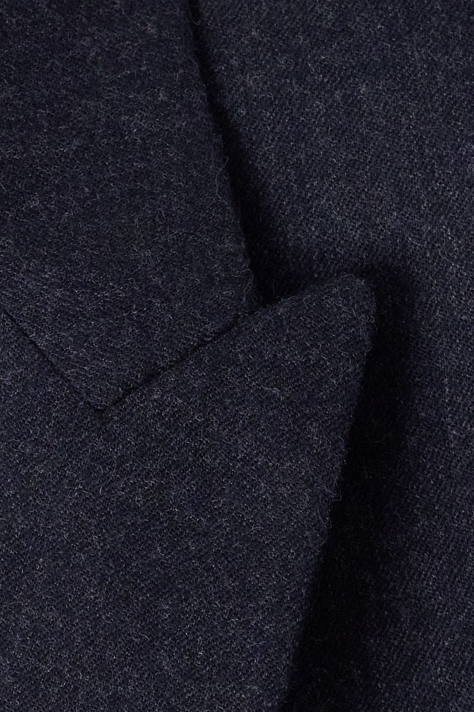 Stella Mccartney Wool Blazer With Front Flap Pockets In Blue