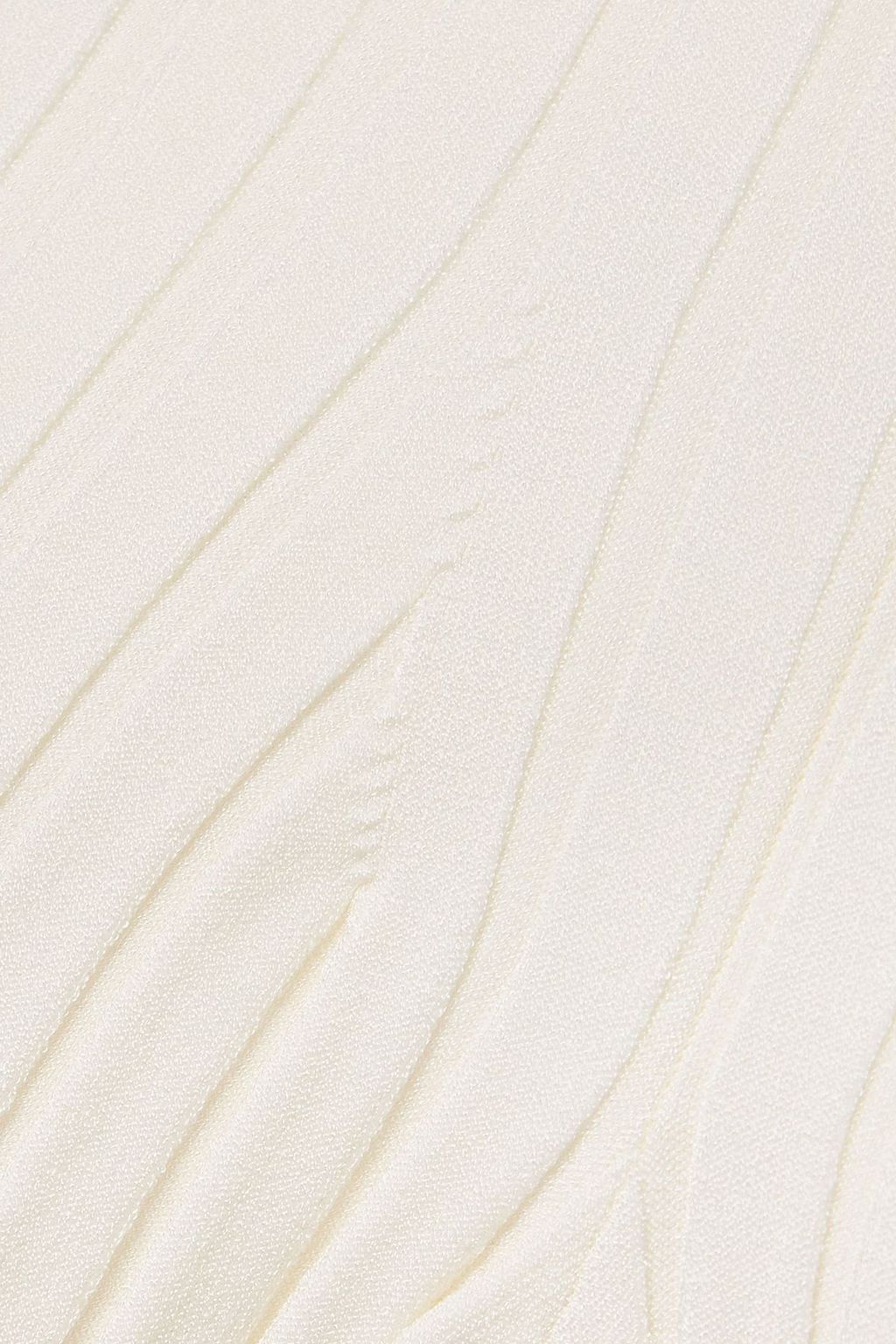 STELLA MCCARTNEY Ribbed-knit flared pants