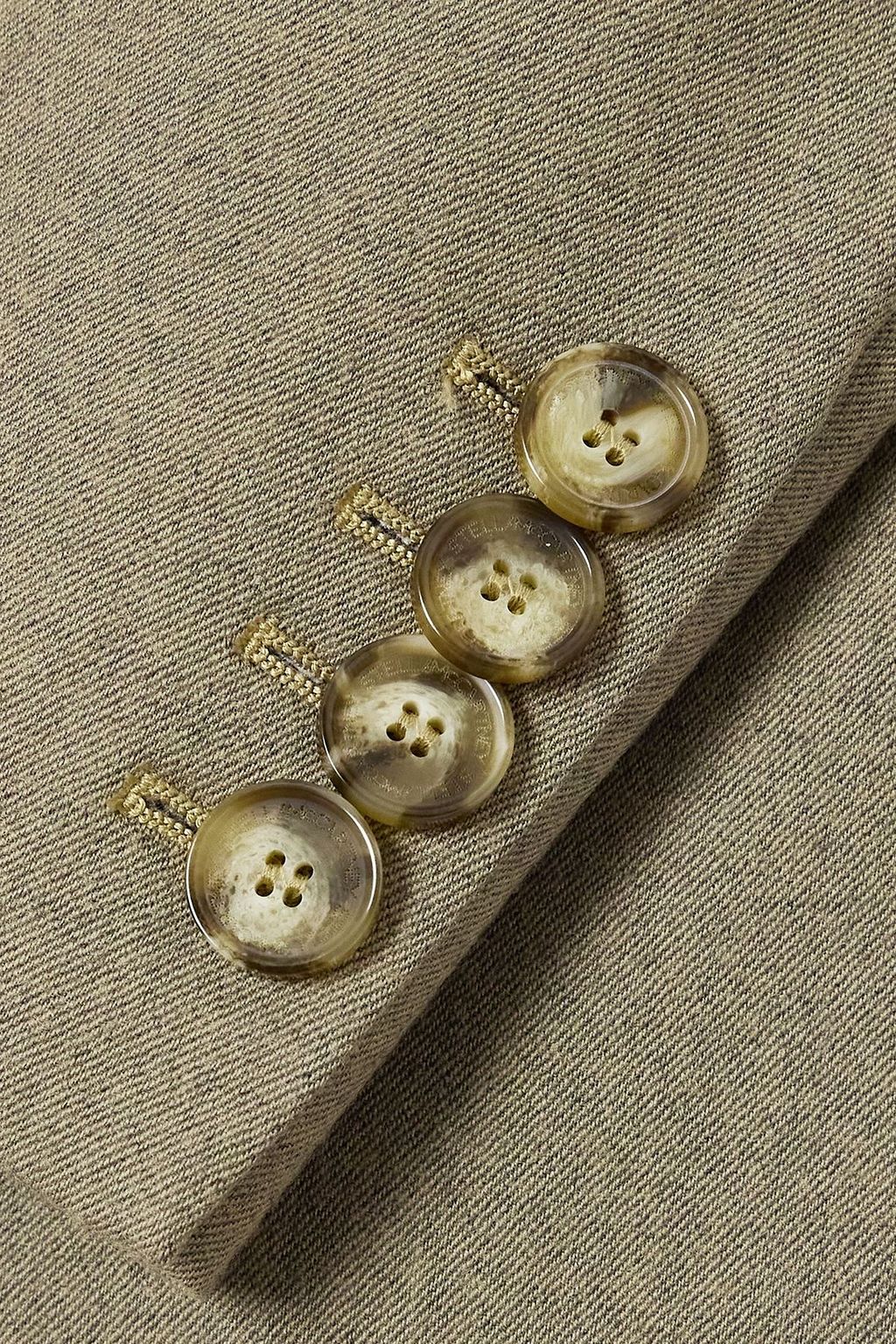 STELLA MCCARTNEY Double-breasted oversized wool blazer