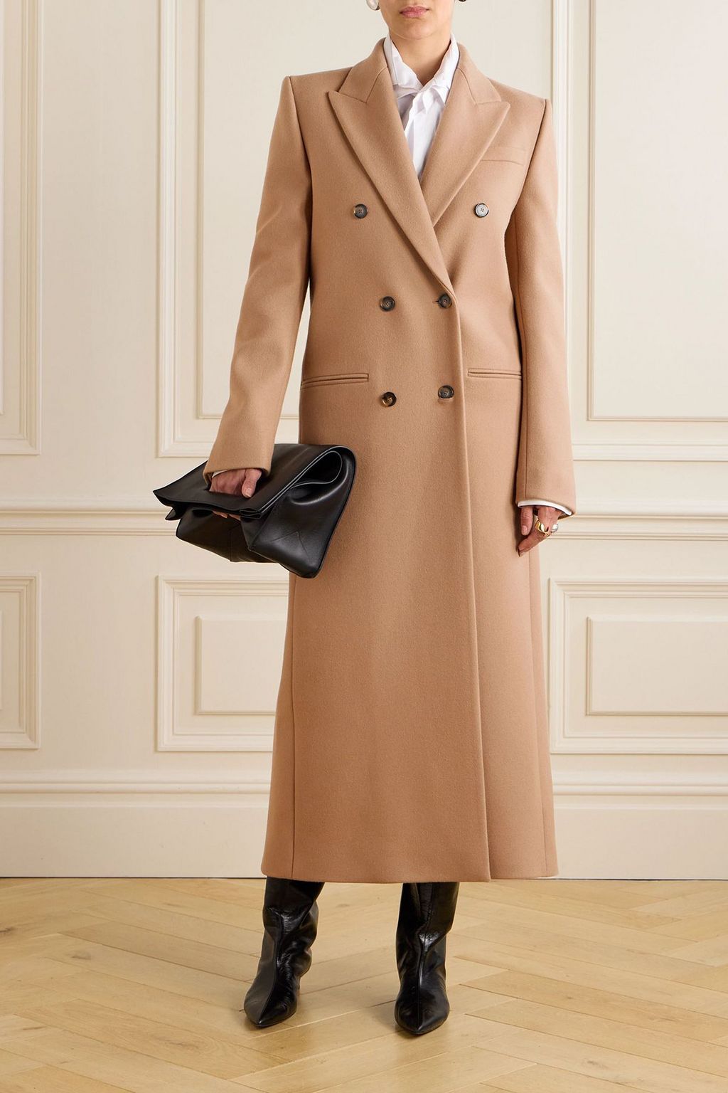 STELLA MCCARTNEY Double-breasted wool coat