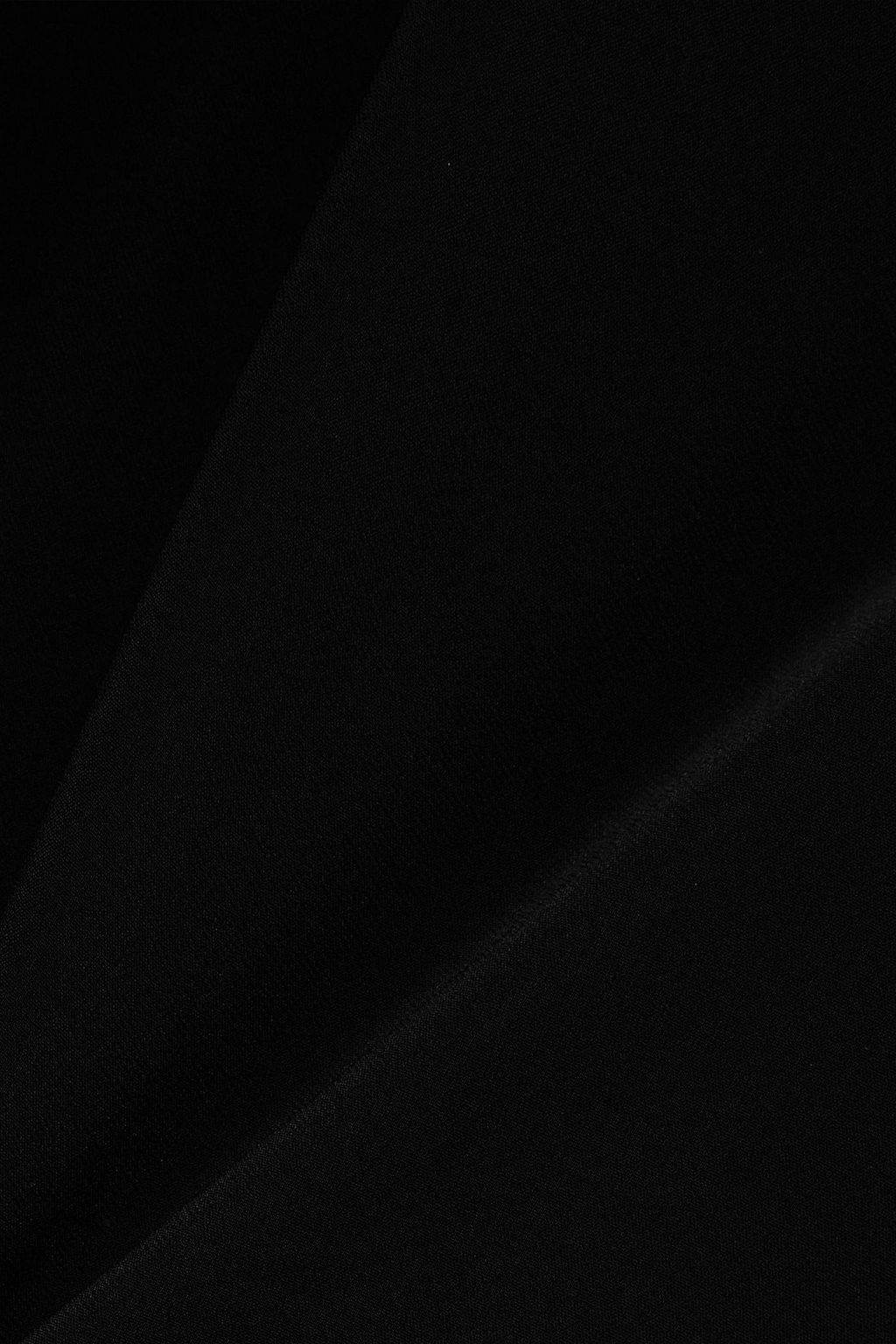 STELLA MCCARTNEY Cape-effect crepe midi dress