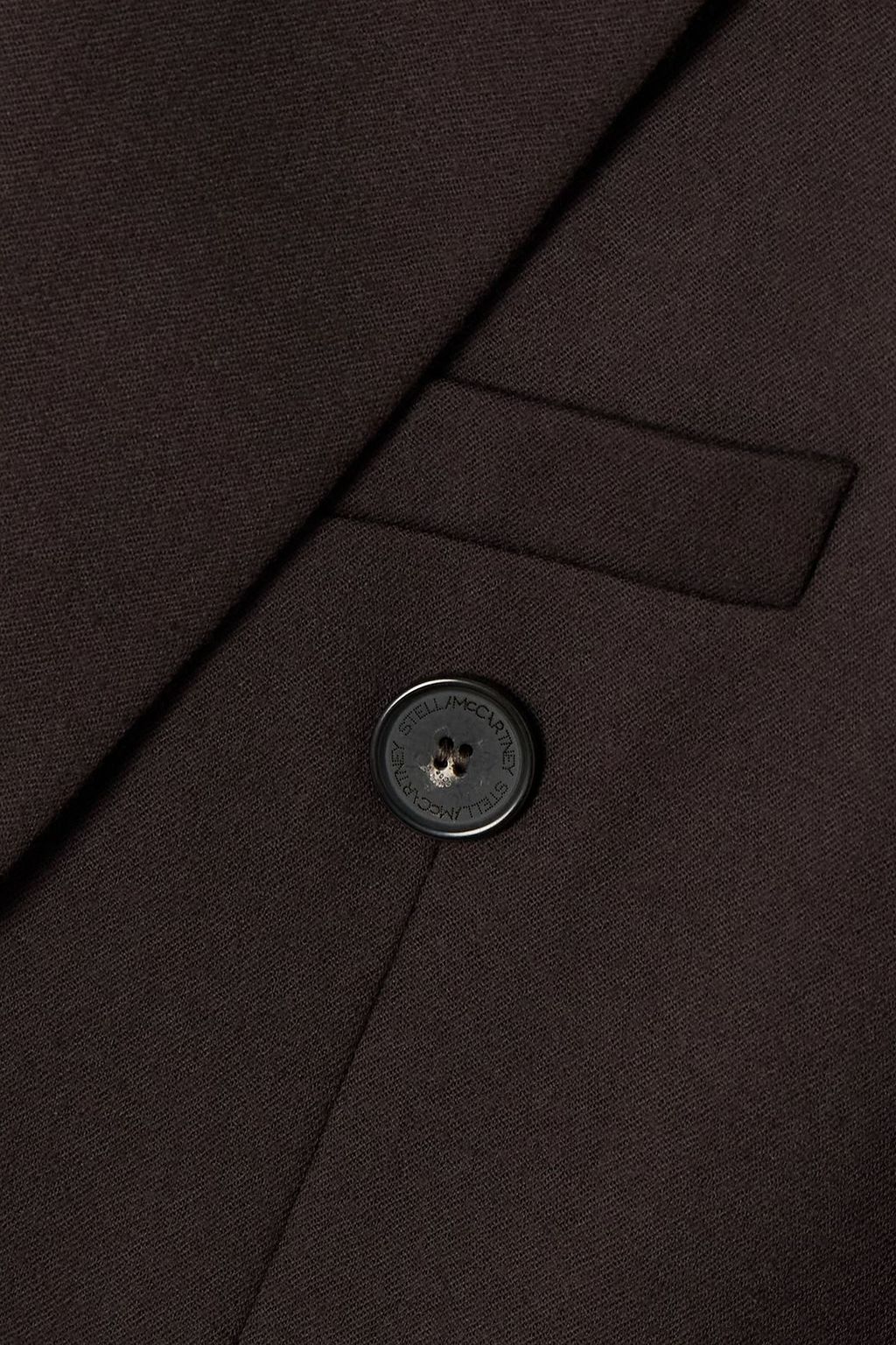 STELLA MCCARTNEY Double-breasted oversized wool blazer