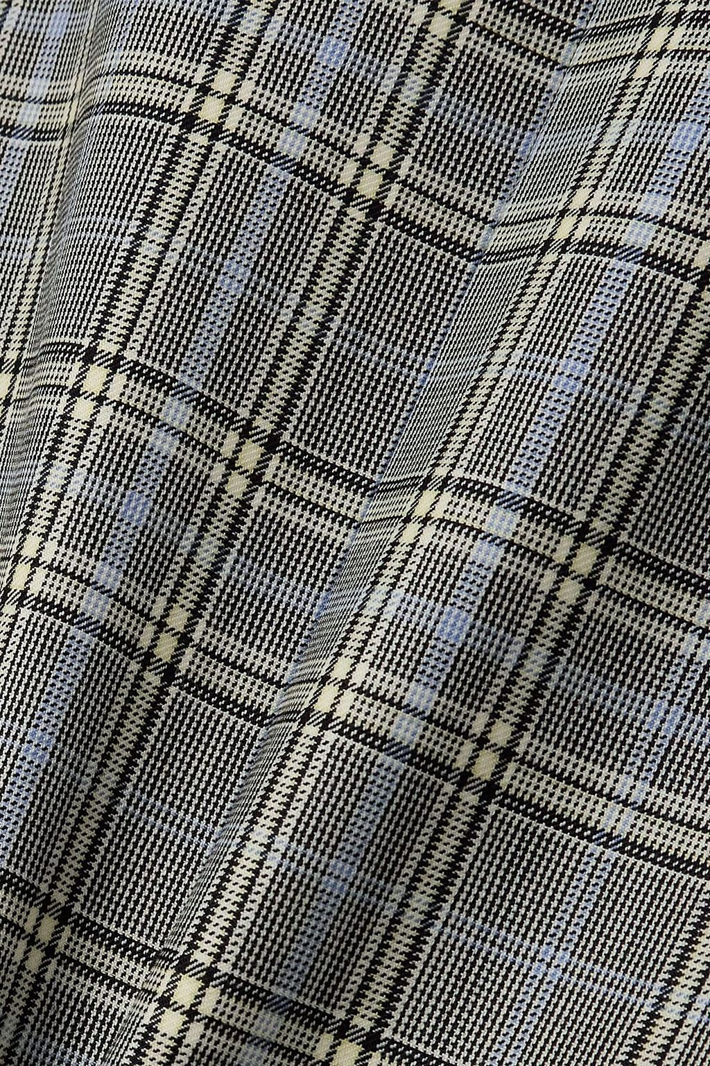 STELLA MCCARTNEY Double-breasted checked wool blazer