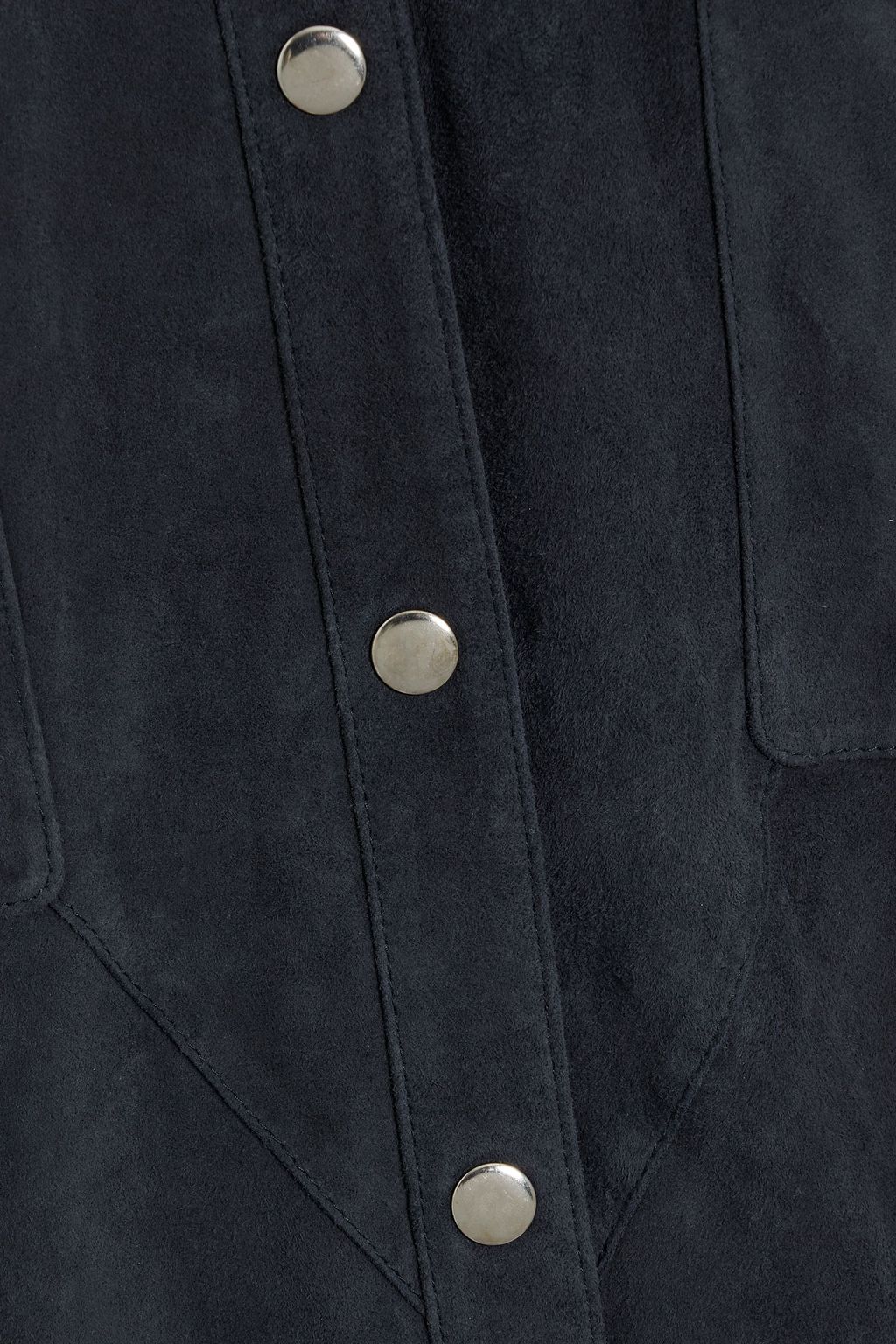 ISABEL MARANT Alambari suede shirt