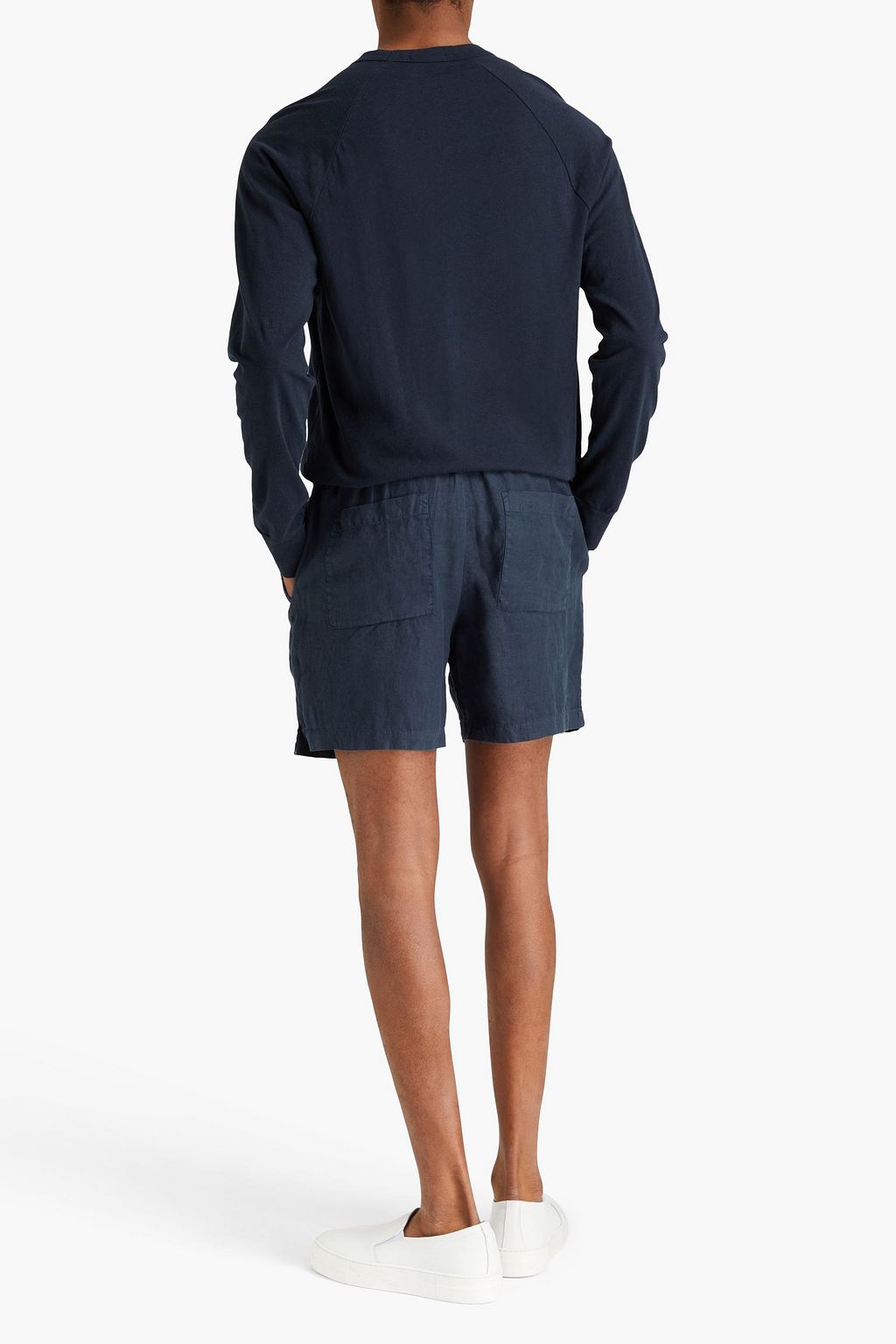 JAMES PERSE Linen drawstring shorts